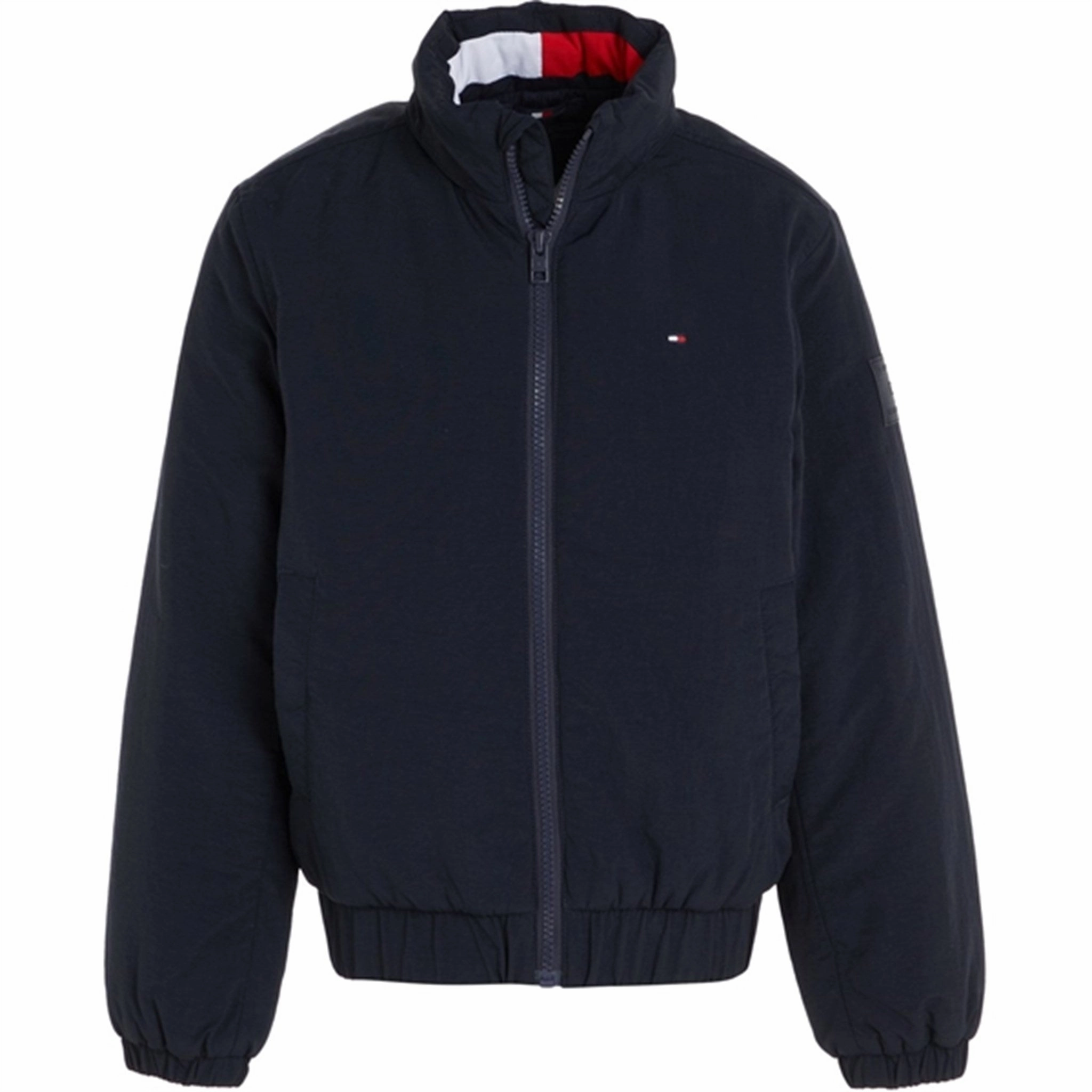 Comfortable Urban Piece DoubleLayered Collar Tommy Hilfiger Essential Quilted Jacket Desert Sky