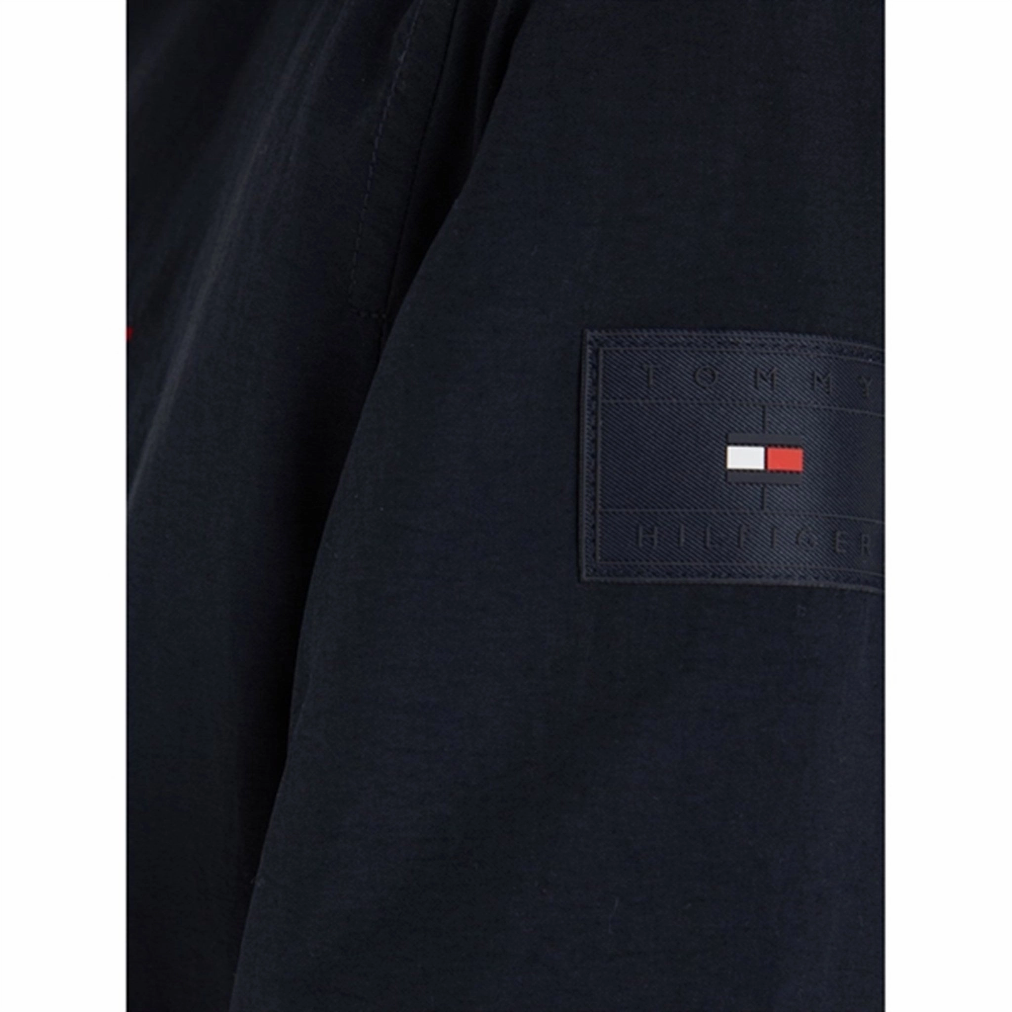 Tommy Hilfiger Essential Quilted Jacket Desert Sky Moisture Wicking Lining Frictionless Zipper Tracks