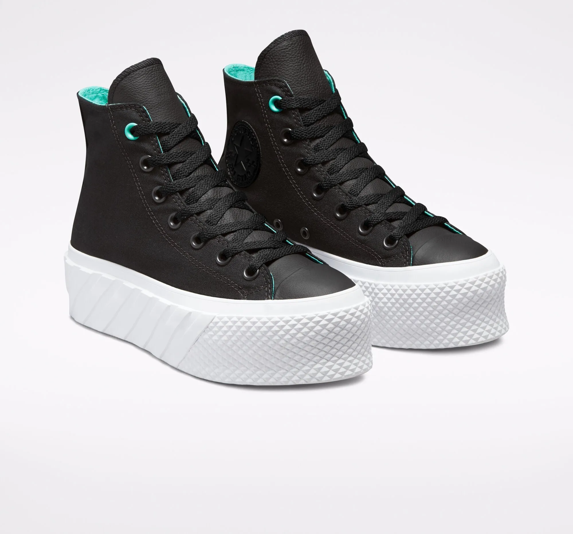 green running shoes Ultra grip Converse scarpa sneakers da donna con zeppa Surface Fusion Lift Chuck Taylor All Star 571675C nero bianco