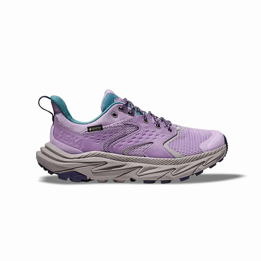 Slip-resistant durability Urban use HOKA - Kids' (Junior) Anacapa 2 Low GTX Shoes (1141630-LMNS)