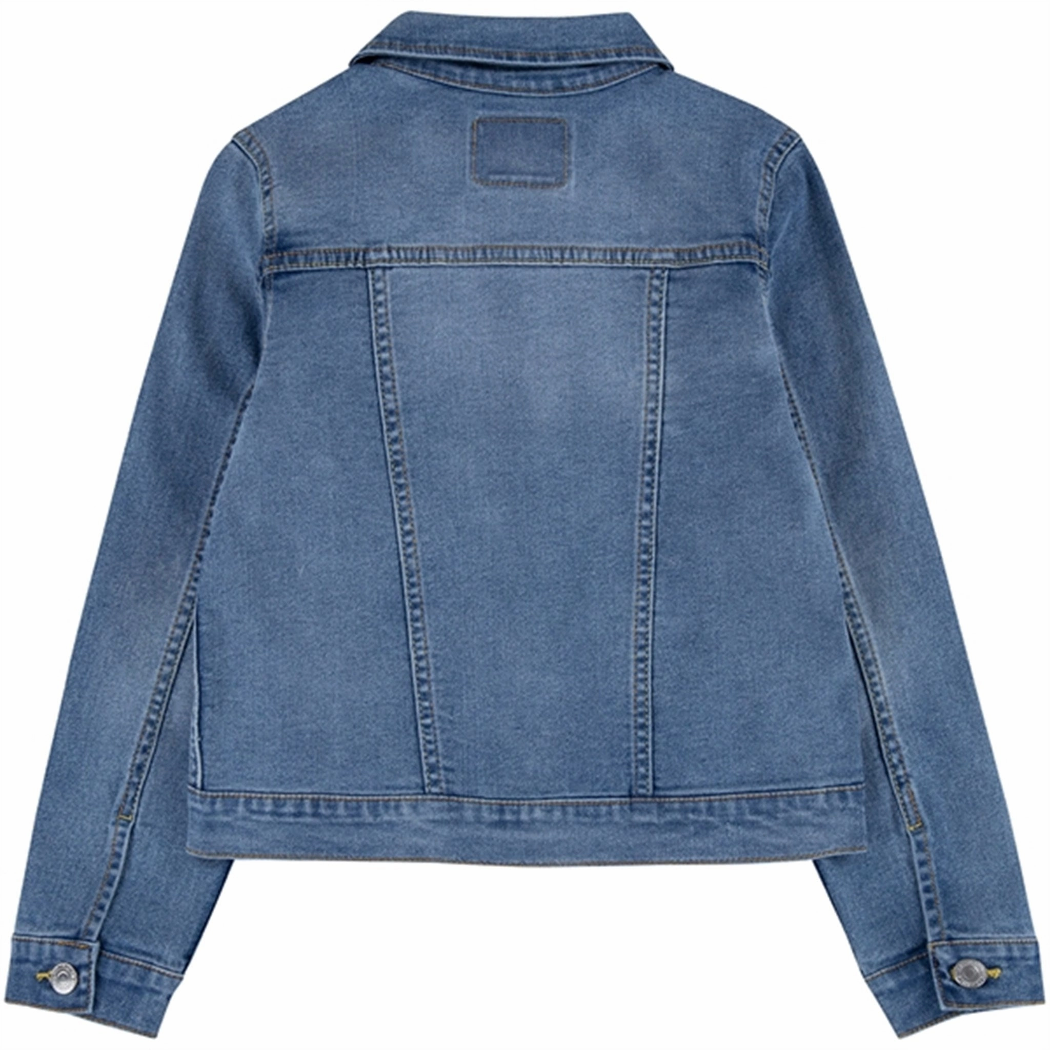 Insulated Padding Heavyweight Fabric Levi's Trucker Denim Jacket Blue