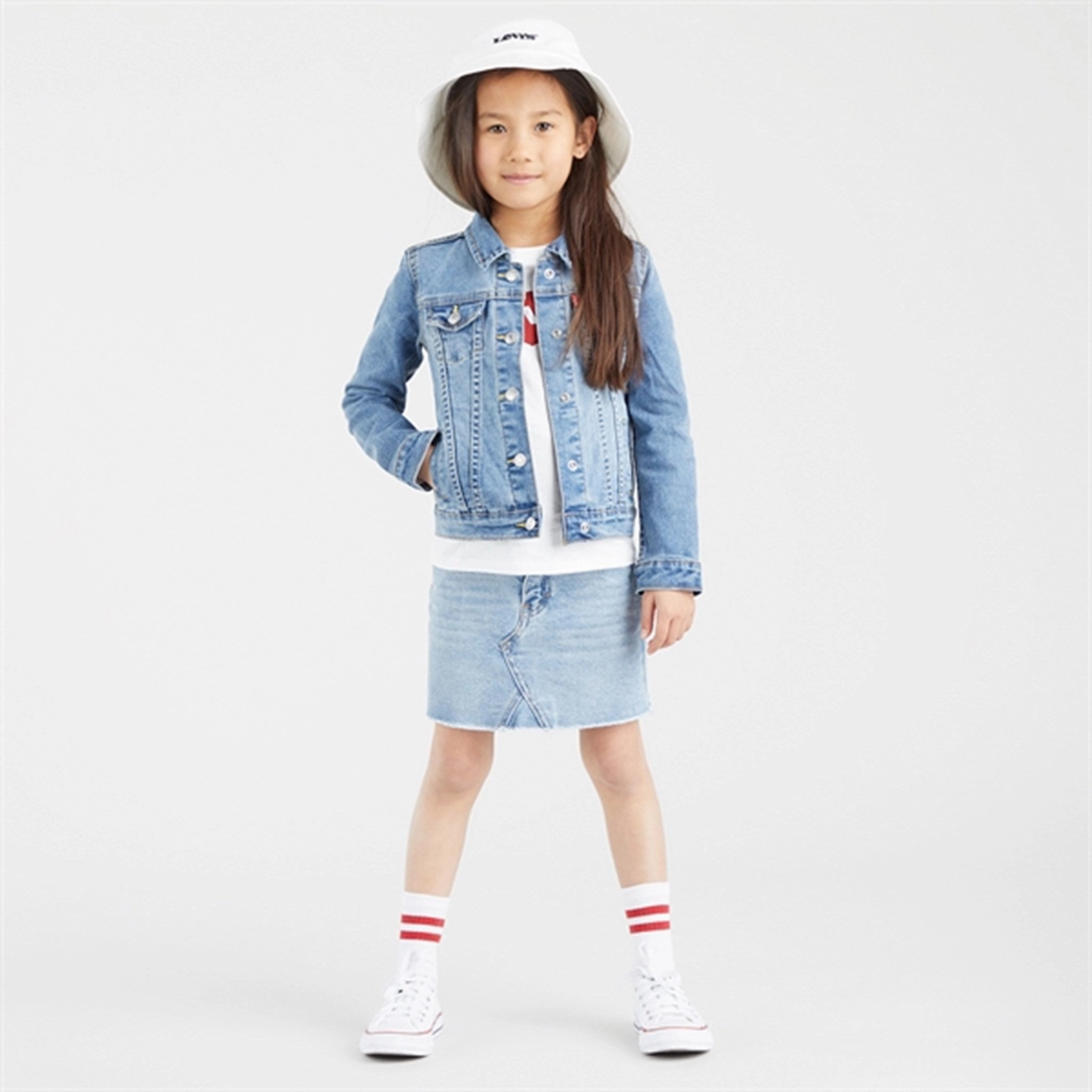 Levi's Trucker Denim Jacket Blue Oversized Fit