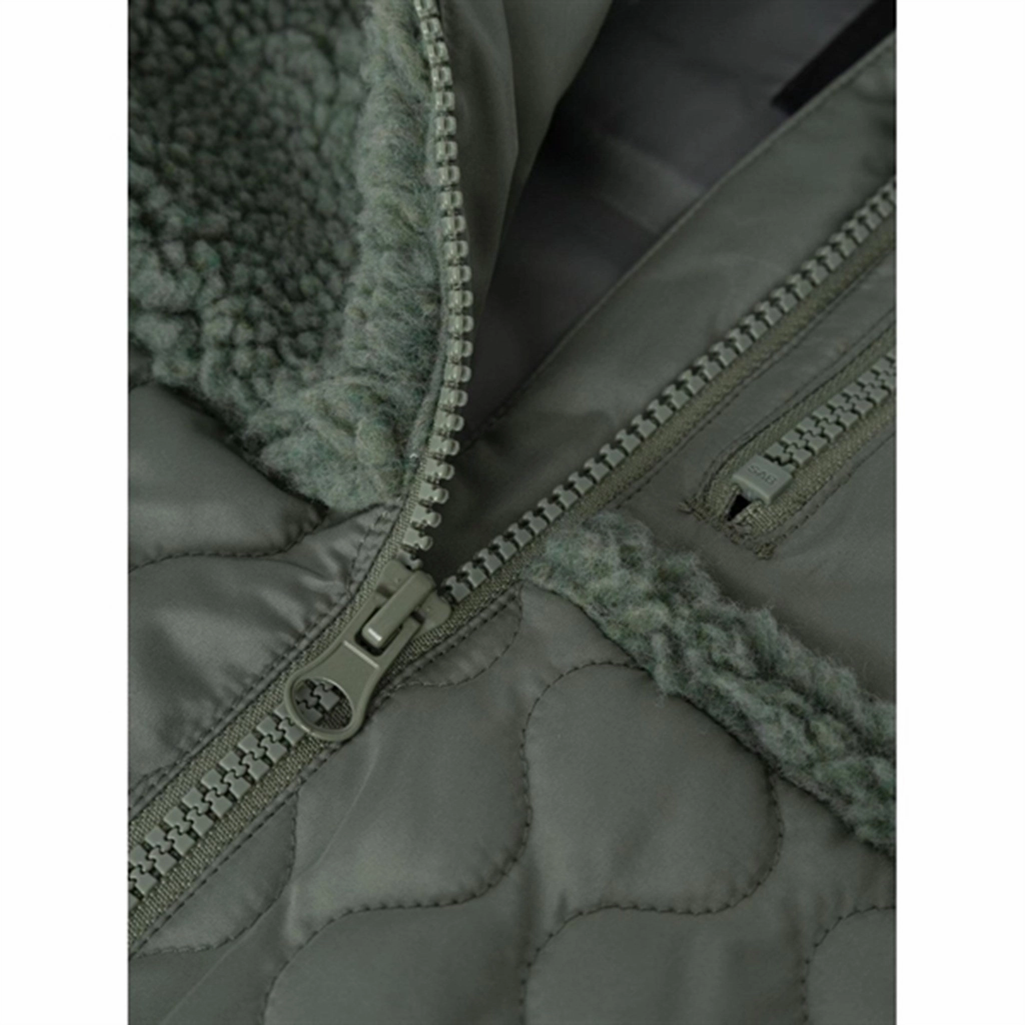Name it Agave Green Member Quilted Jacket Daily Wear