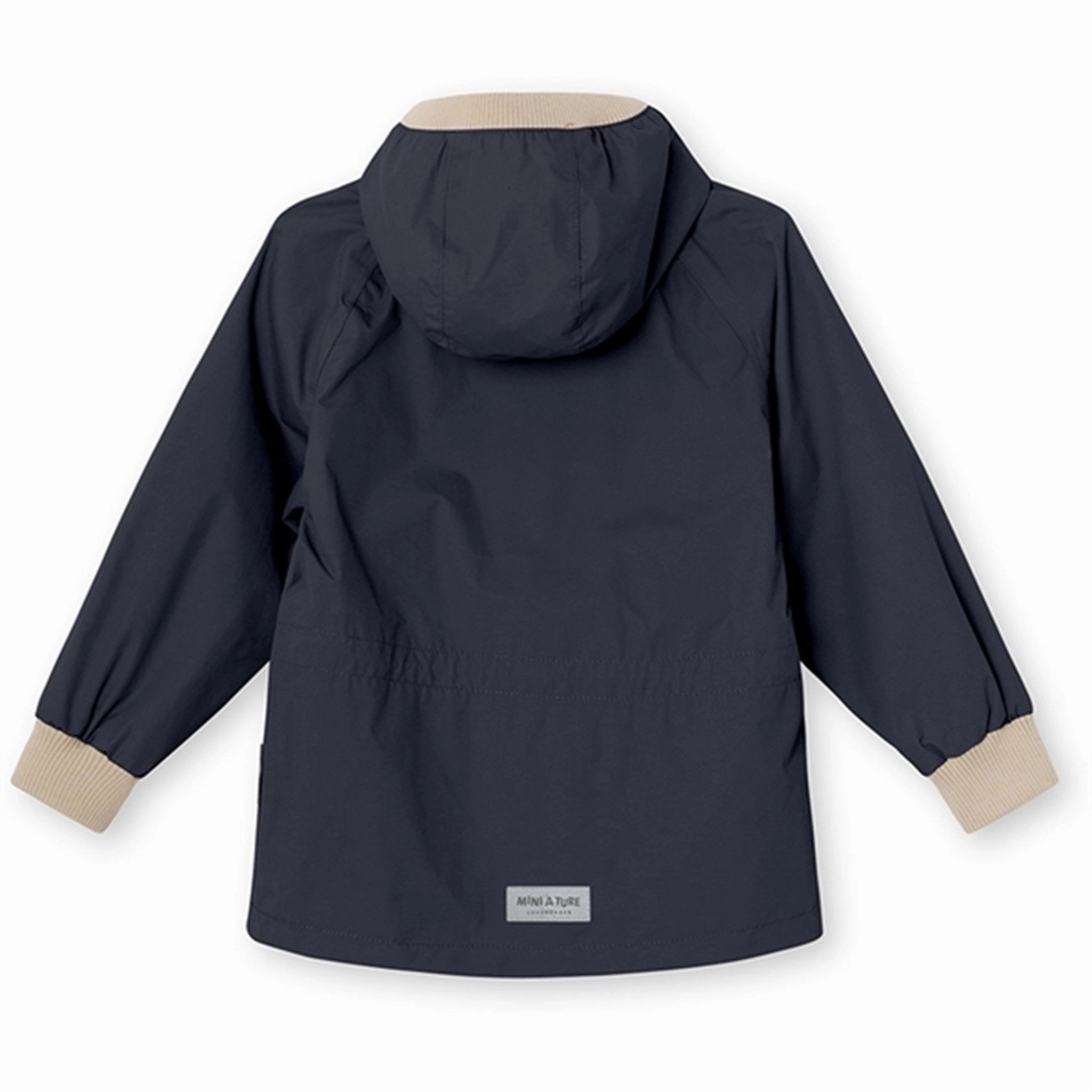 Everyday Urban Style Windproof Hood MINI A TURE Wally Spring Jacket Ombre Blue