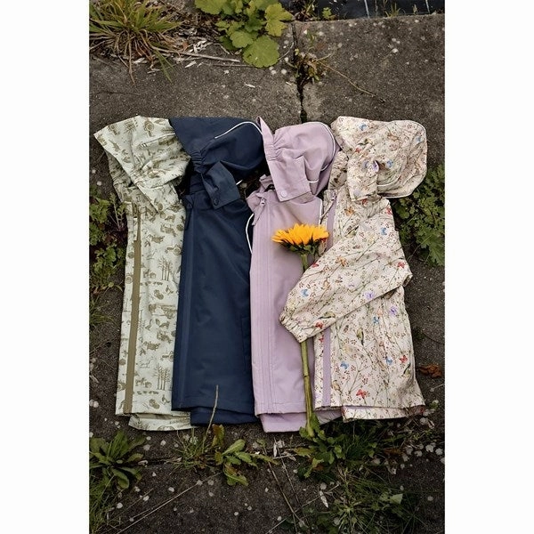 Noise Free Zipper Mikk-Line Summer Jacket AOP Desert Sage