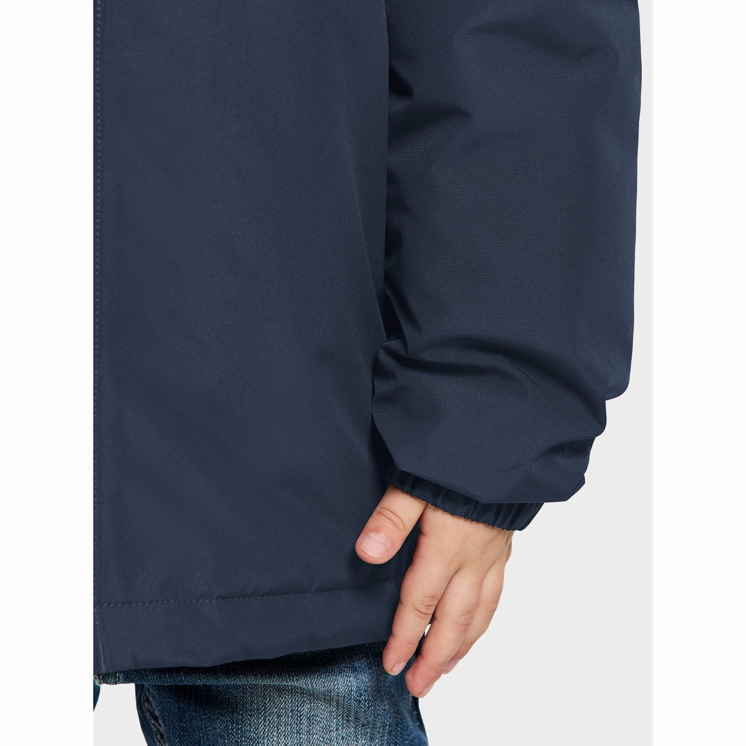 Didriksons Navy Talvi Kids Jacket Durable Abrasion Resistant Cold Outfit