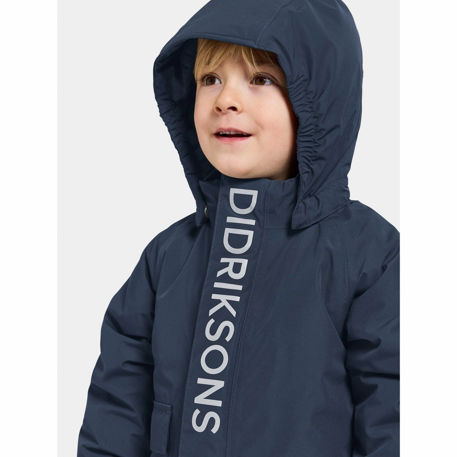 Didriksons Navy Talvi Kids Jacket Breathable Layer