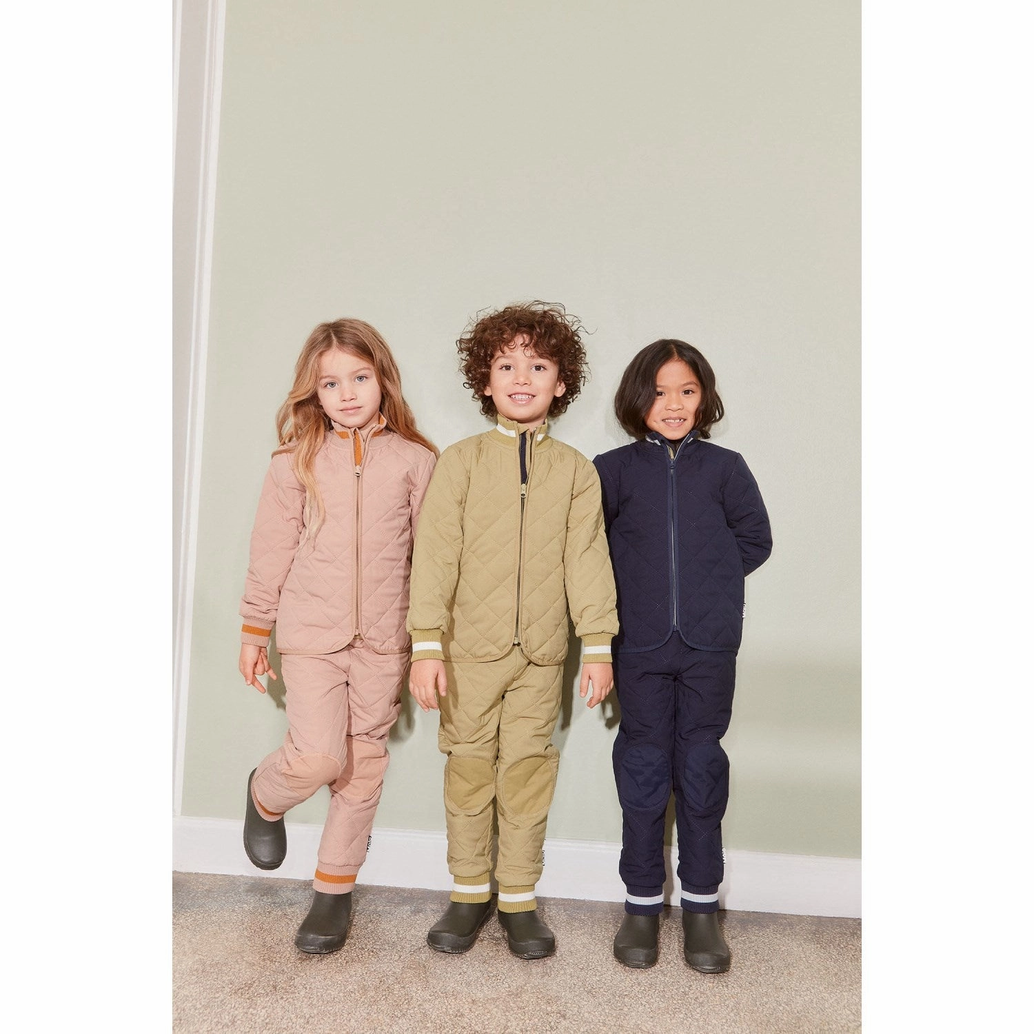 Molo Nougat Husky Soft Shell Jacket Reflective Safety Accents Simple Modern Piece