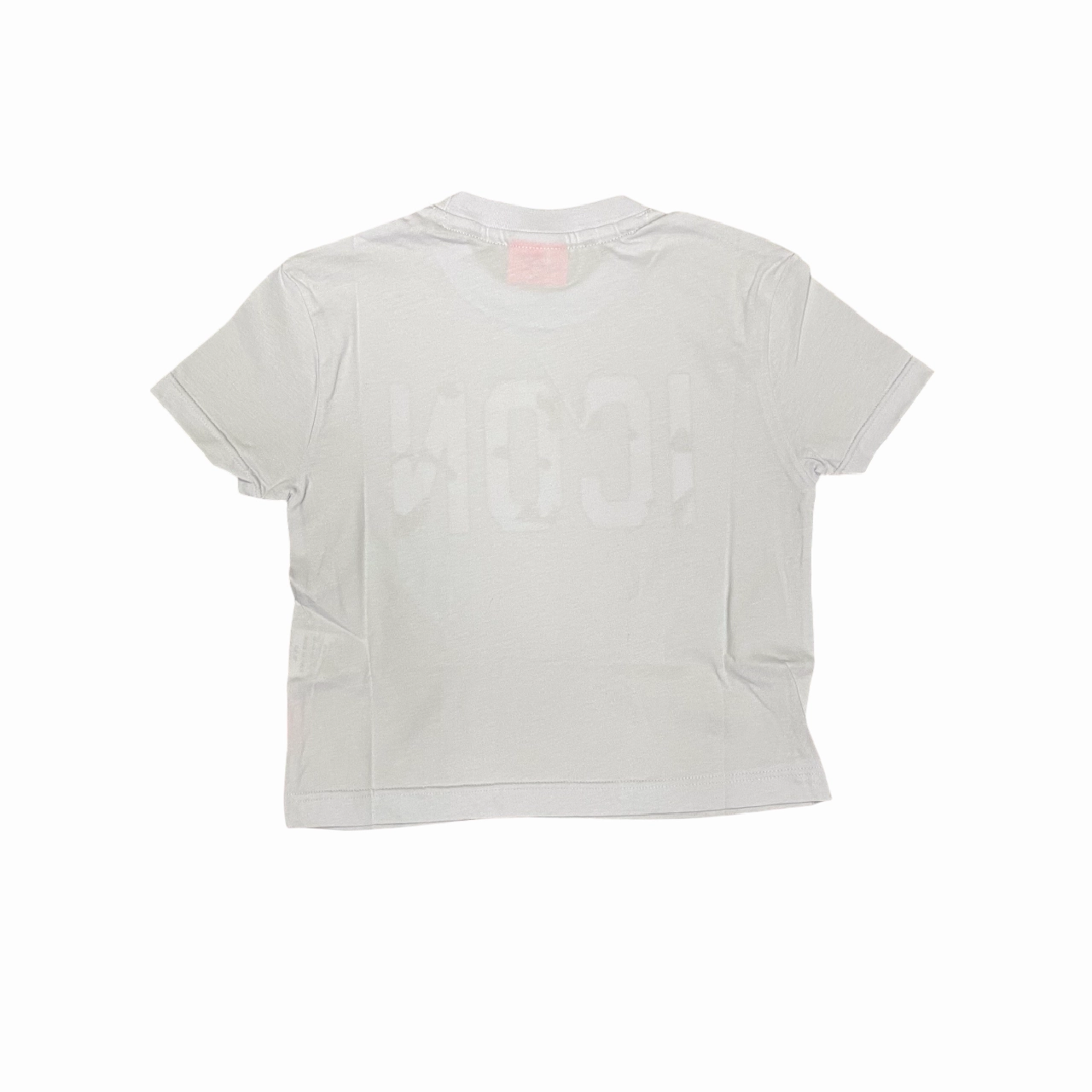Holiday Wear Icon maglietta manica corta da ragazza con logo camu IGKSS00528 bianco-rosa