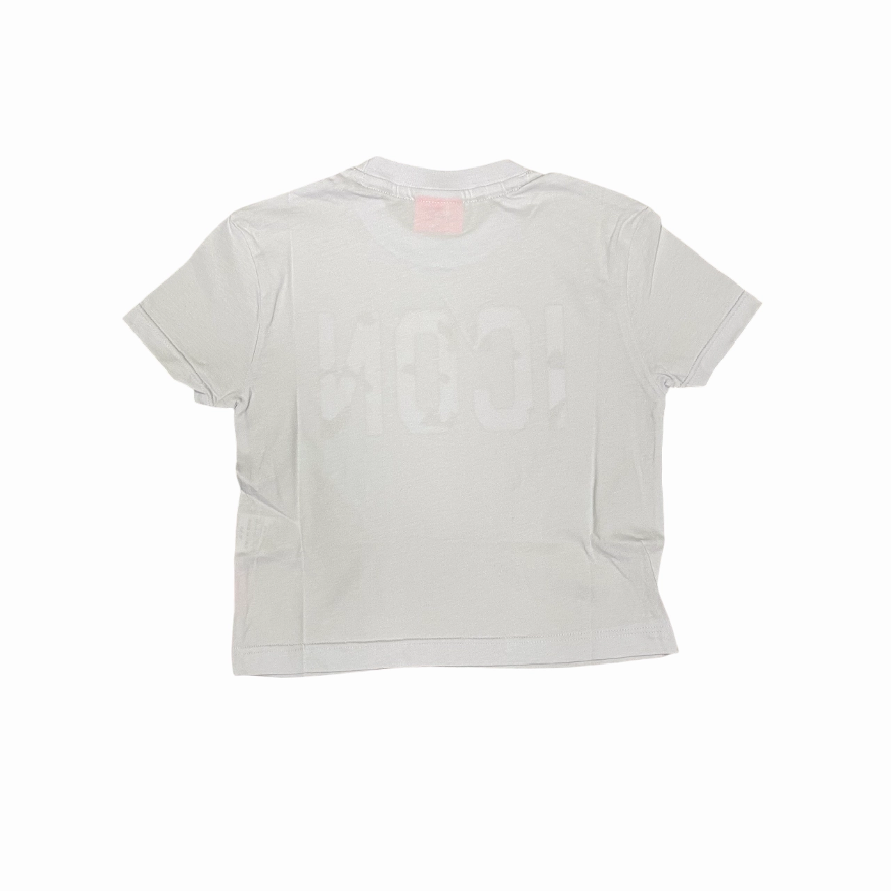 Light and Breathable Icon maglietta manica corta da ragazza con logo camu IGKSS00528 bianco-rosa