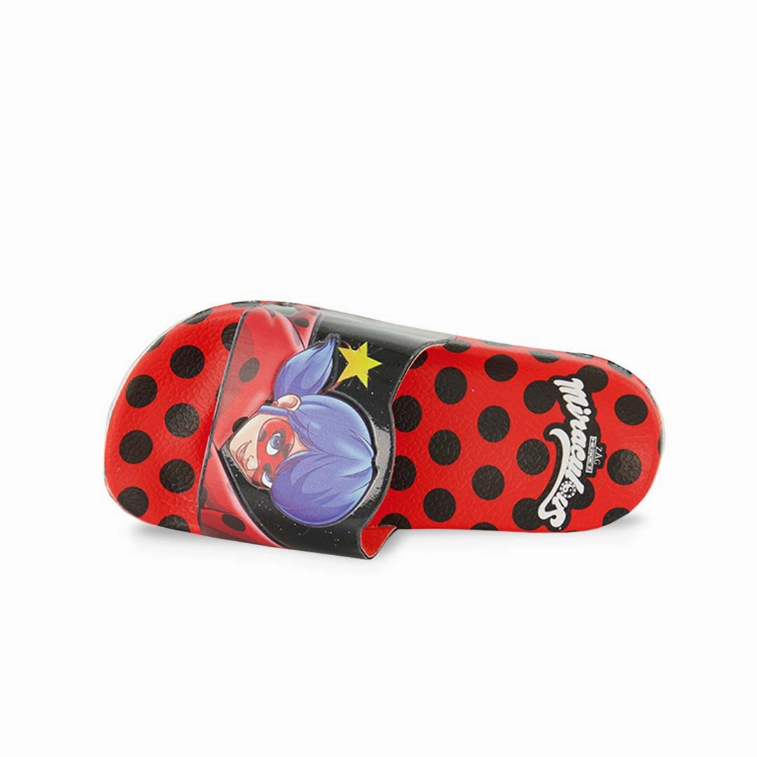 Girls' (Preschool & Junior) Miraculous Ladybug Slides (FGS5593AML) Shock Dissipating