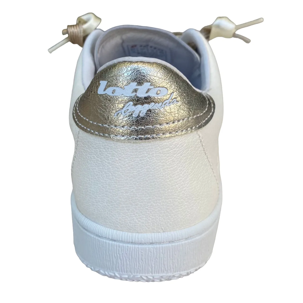 air - mesh shoes Lotto Leggenda scarpa sneakers da donna Autograph Pearl 221130 61I bianco antico-mandorla dorata