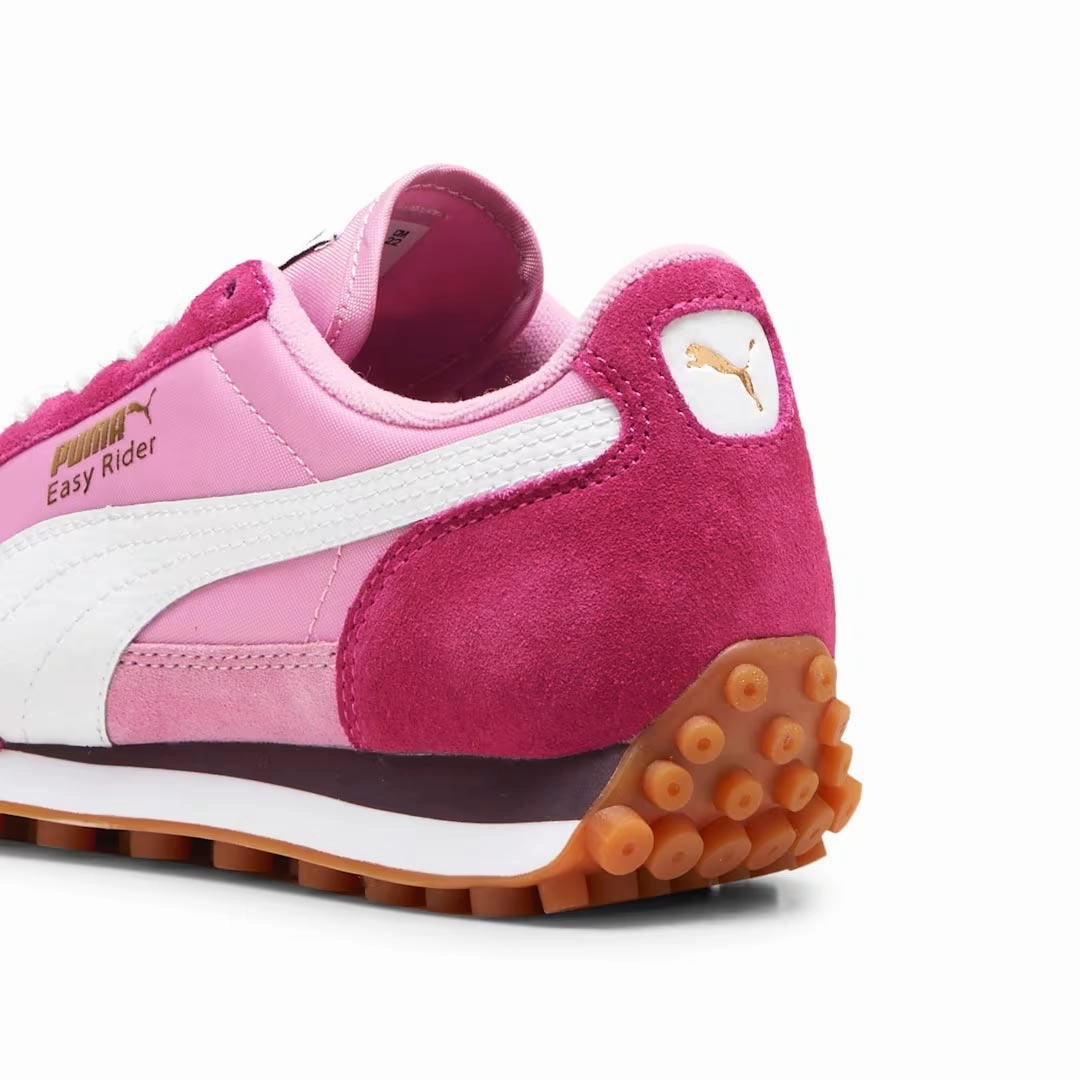 Adjustable Tongue Puma - Kids' (Junior) Easy Rider Vintage Shoes (399371 06)