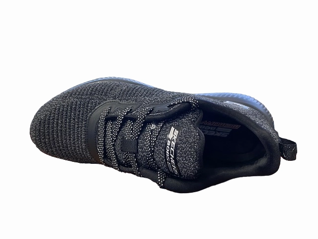 SlipOnConvenience premium shoes Skechers scarpa sneakers da donna Bobs Squad Ghost Star 117074/BBK nero