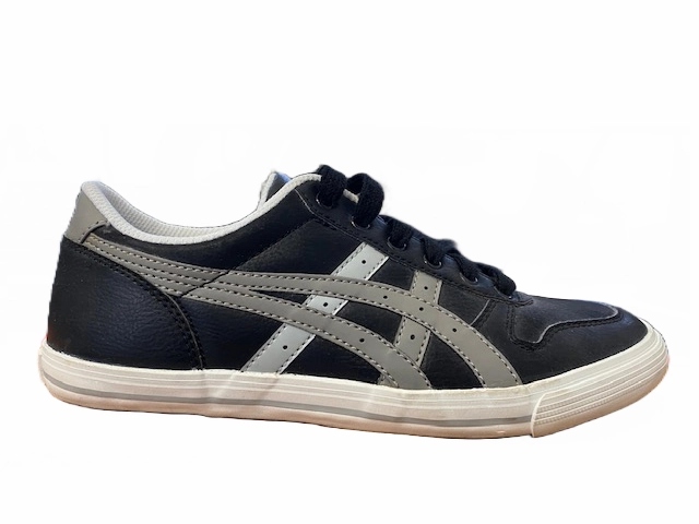 comfortable accessory traction - control - functionality shoes Asics scarpa sneakers per ragazzi Aaron C9P0Y 9011 nero grigio