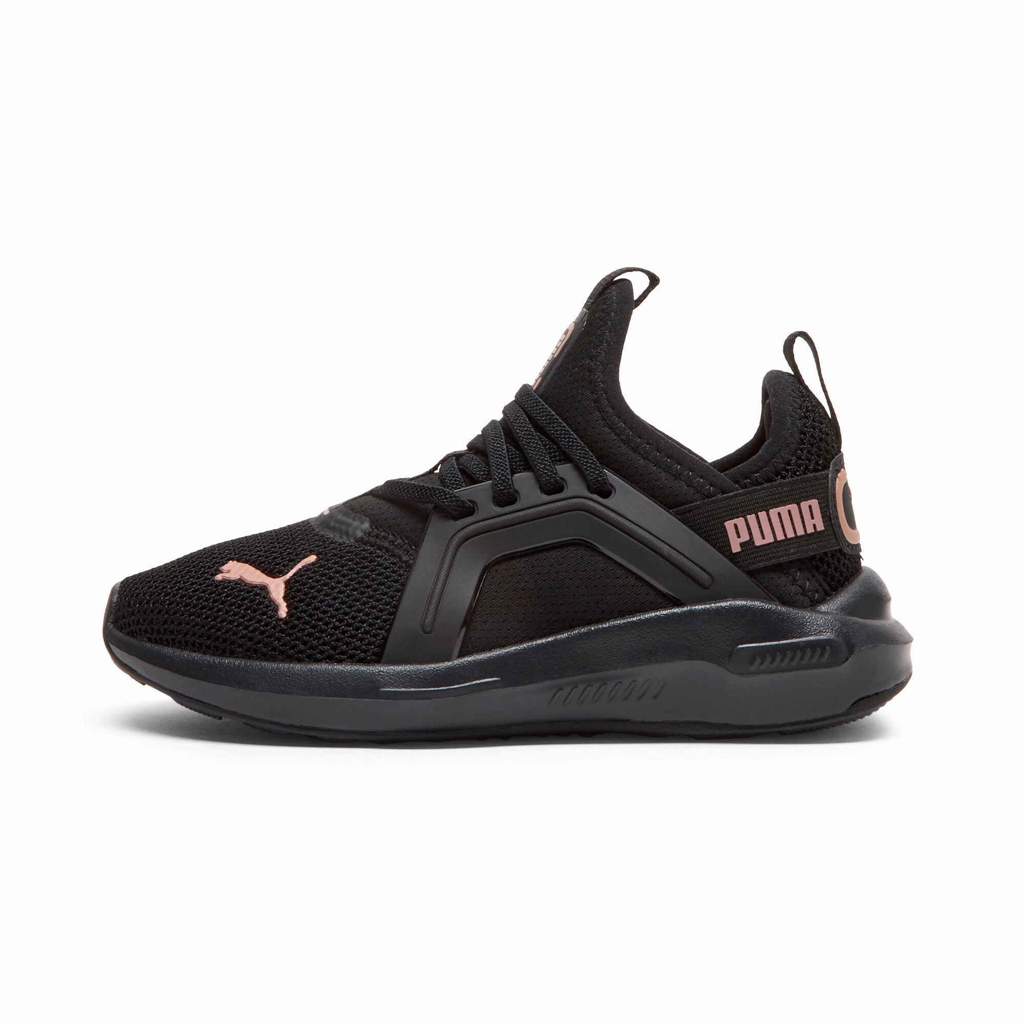 Eco Ease PUMA Little Kids Girls' Soft Enzo 5 Rose Gold Sneakers