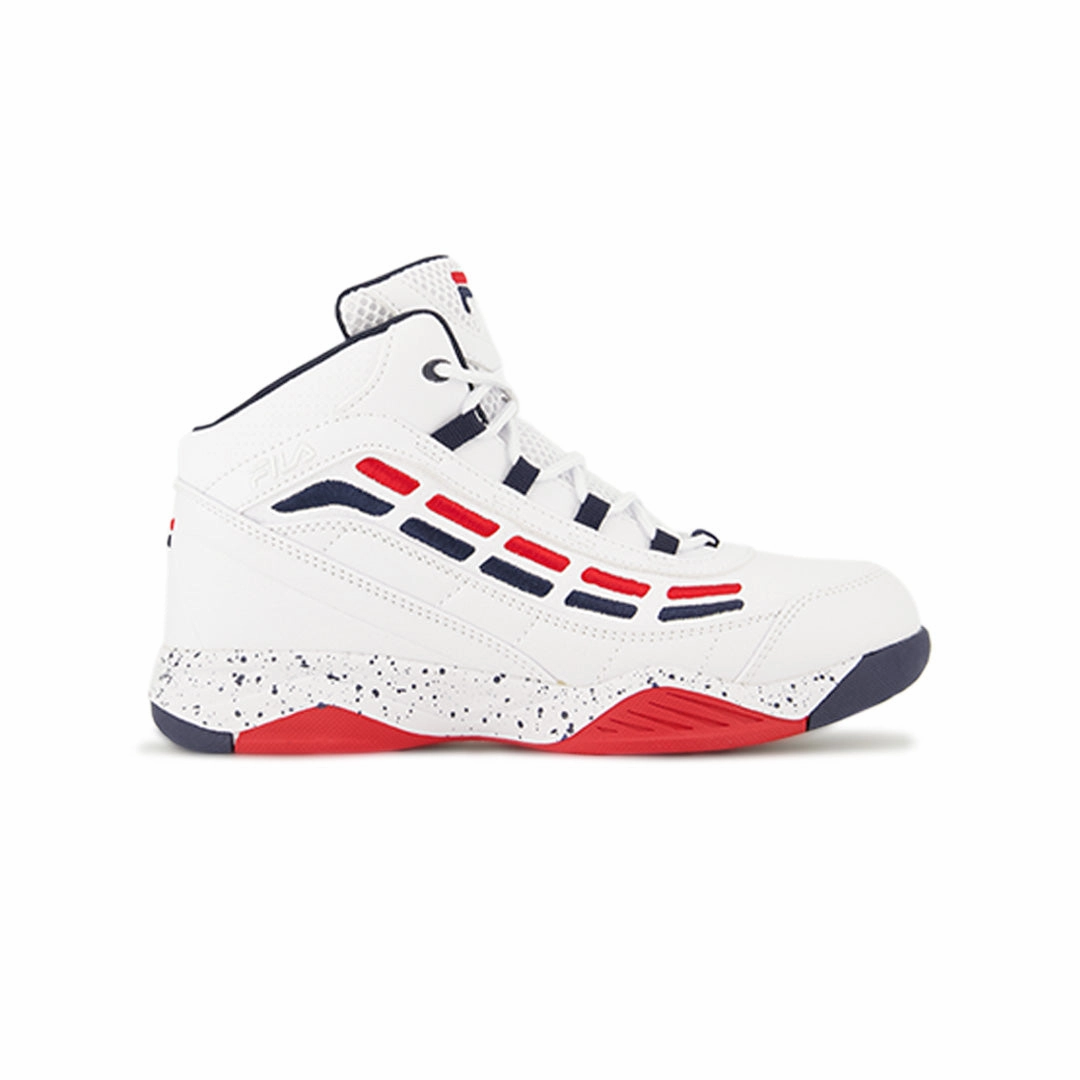 FILA - Kids' (Preschool & Junior) Spitfire Shoes (3BM01792 125) Smooth Internal Seams Rocker Sole Design