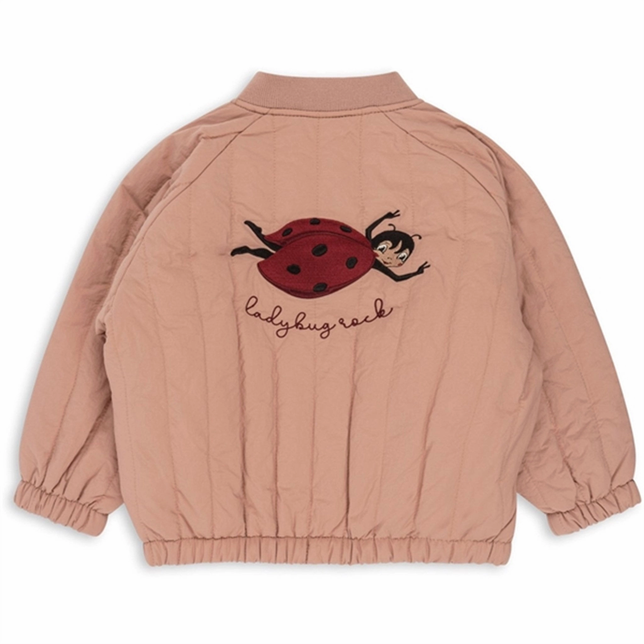 Convertible 2 In 1 Function LightweightConstruction Konges Sl?jd Ladybug Juno Bomber Jacket