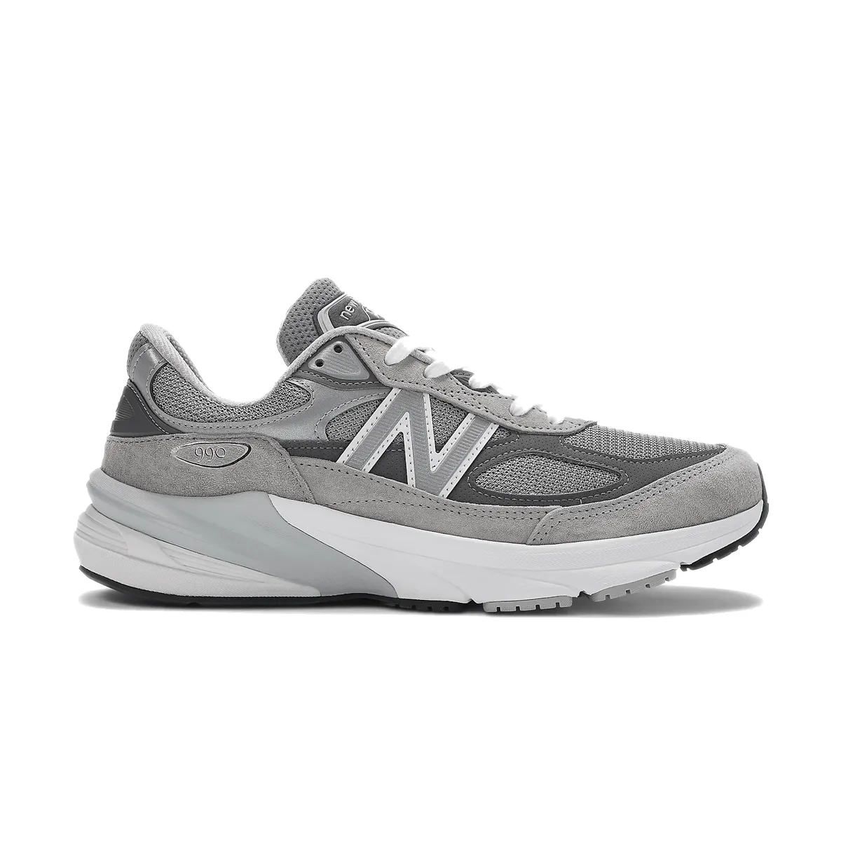 Flat Sole in USA Wmns 990v6 'Grey'