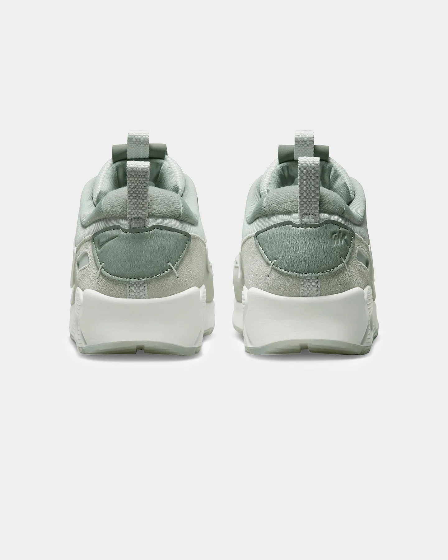 Nike Women's Air Max 90 Future Summit White/Suede Heel Stabilization Ventilation - holes