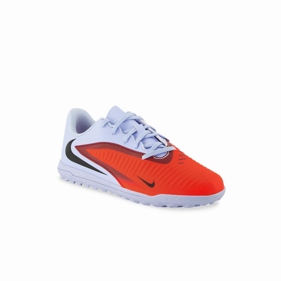 Nike - Kids' (Junior) Phantom 6 Low Club Turf Shoes (HQ2006 400) Rugged Traction All-Weather Wear