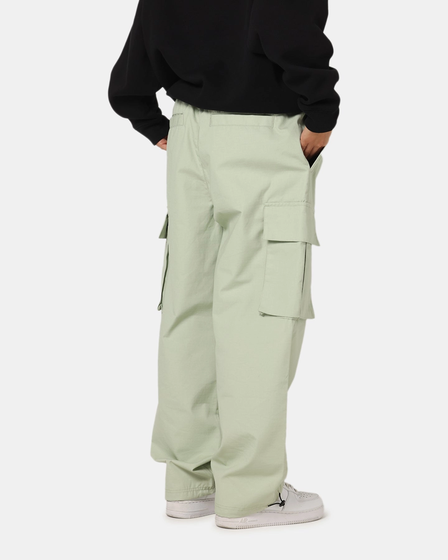 All-day Comfort Chilly Day Wear Carre Superior Cargo Joggers Sage
