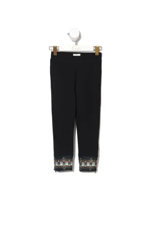 INFANTS LEGGINGS WITH ZIP NOMADIC NYMPH