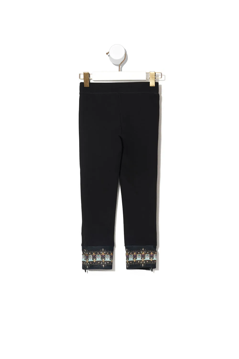 INFANTS LEGGINGS WITH ZIP NOMADIC NYMPH