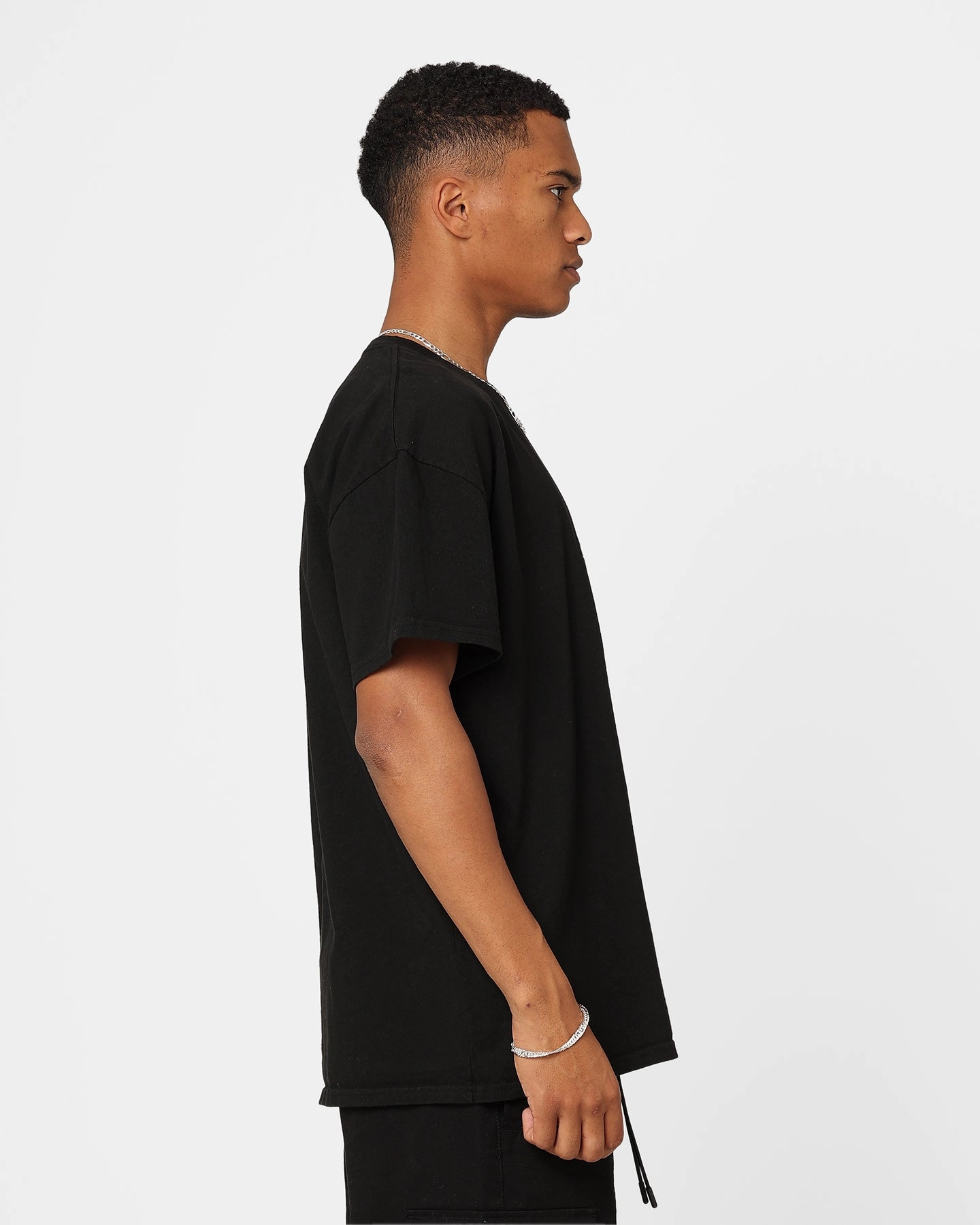 ReinforcedHems School Uniform Carre The Friend Oversized T-Shirt Black