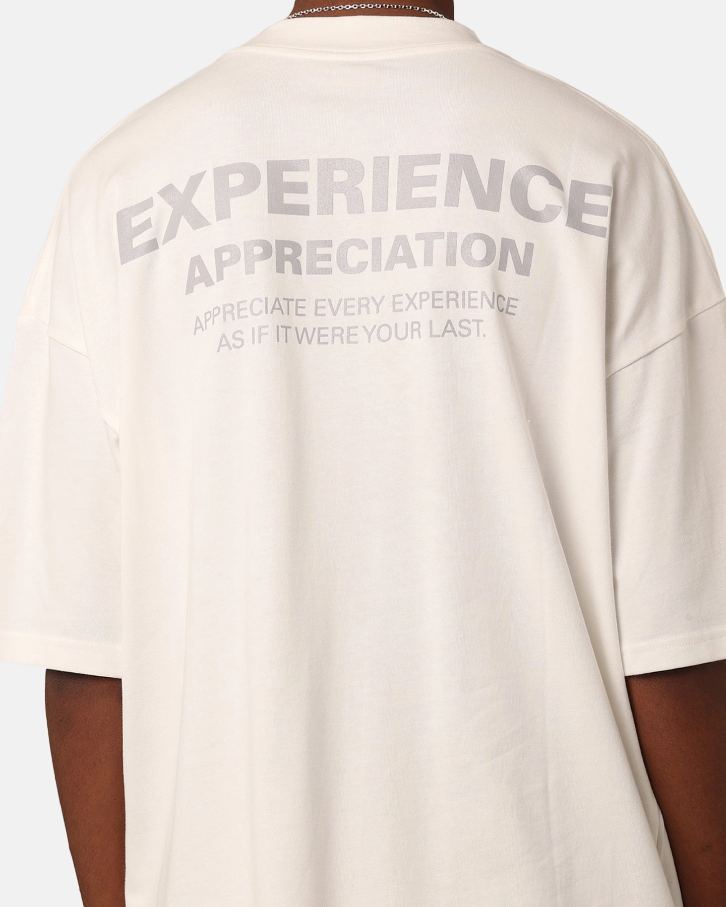 Carre Experienced Mock Oversized T-Shirt Off White Essential Layer Cozy Apparel