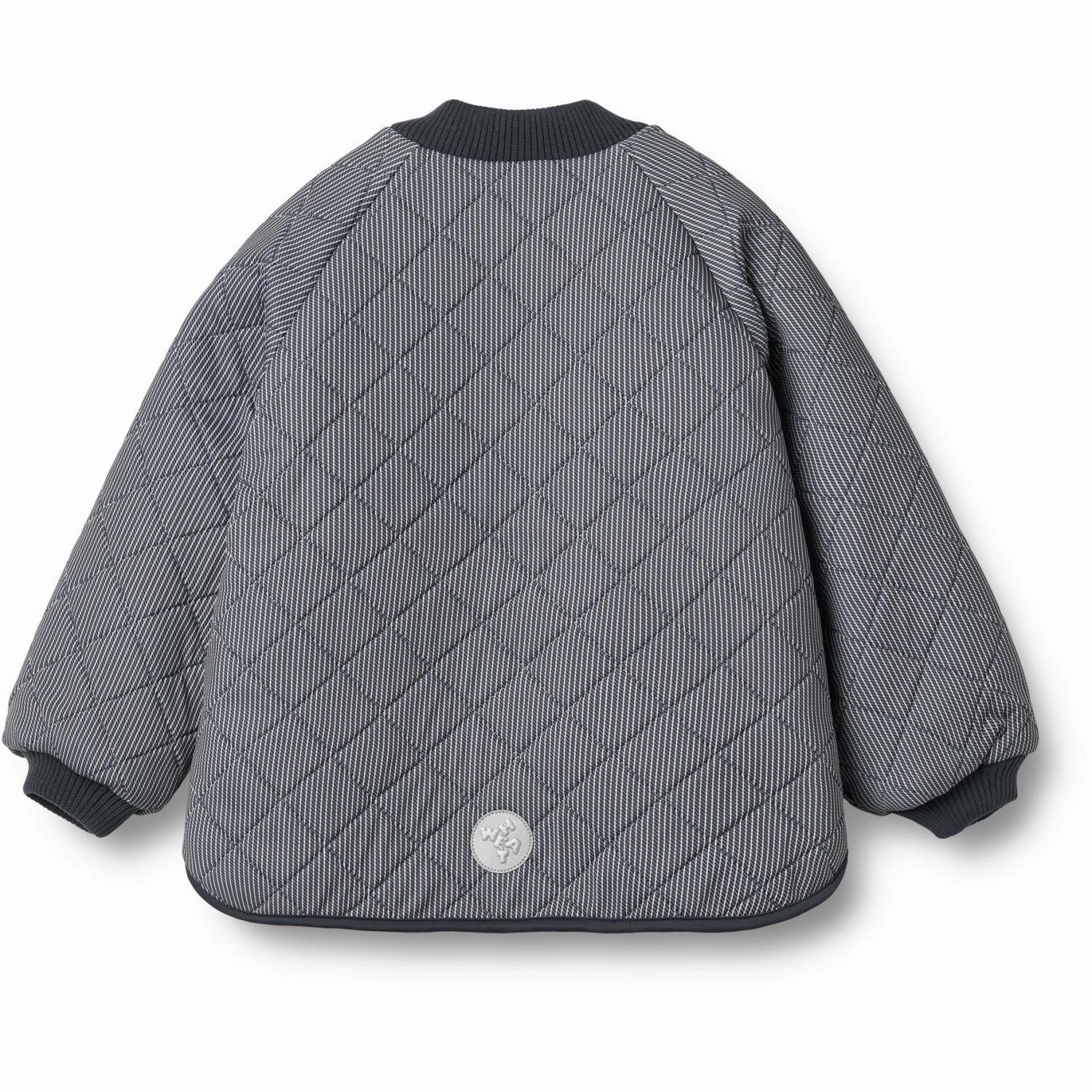 Long Lasting Shape Retention Wheat Ink Stripe Reversible Thermo Jacket Lake