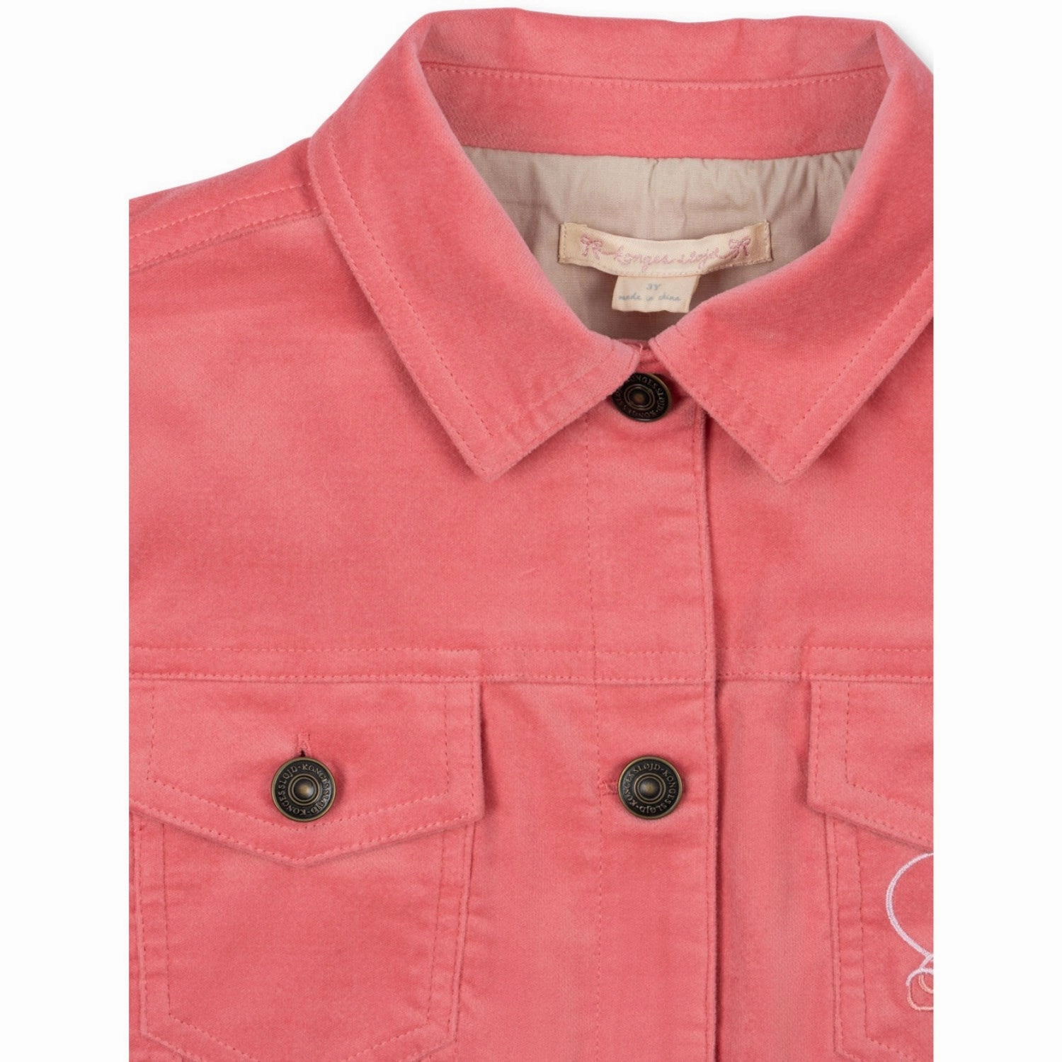 Konges Sl?jd Flamingo Plume Lucky Jacket Gots Eco Friendly Dyed Fabric