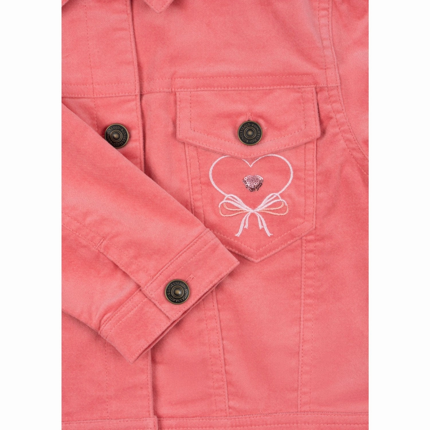 Reversible Layer Konges Sl?jd Flamingo Plume Lucky Jacket Gots