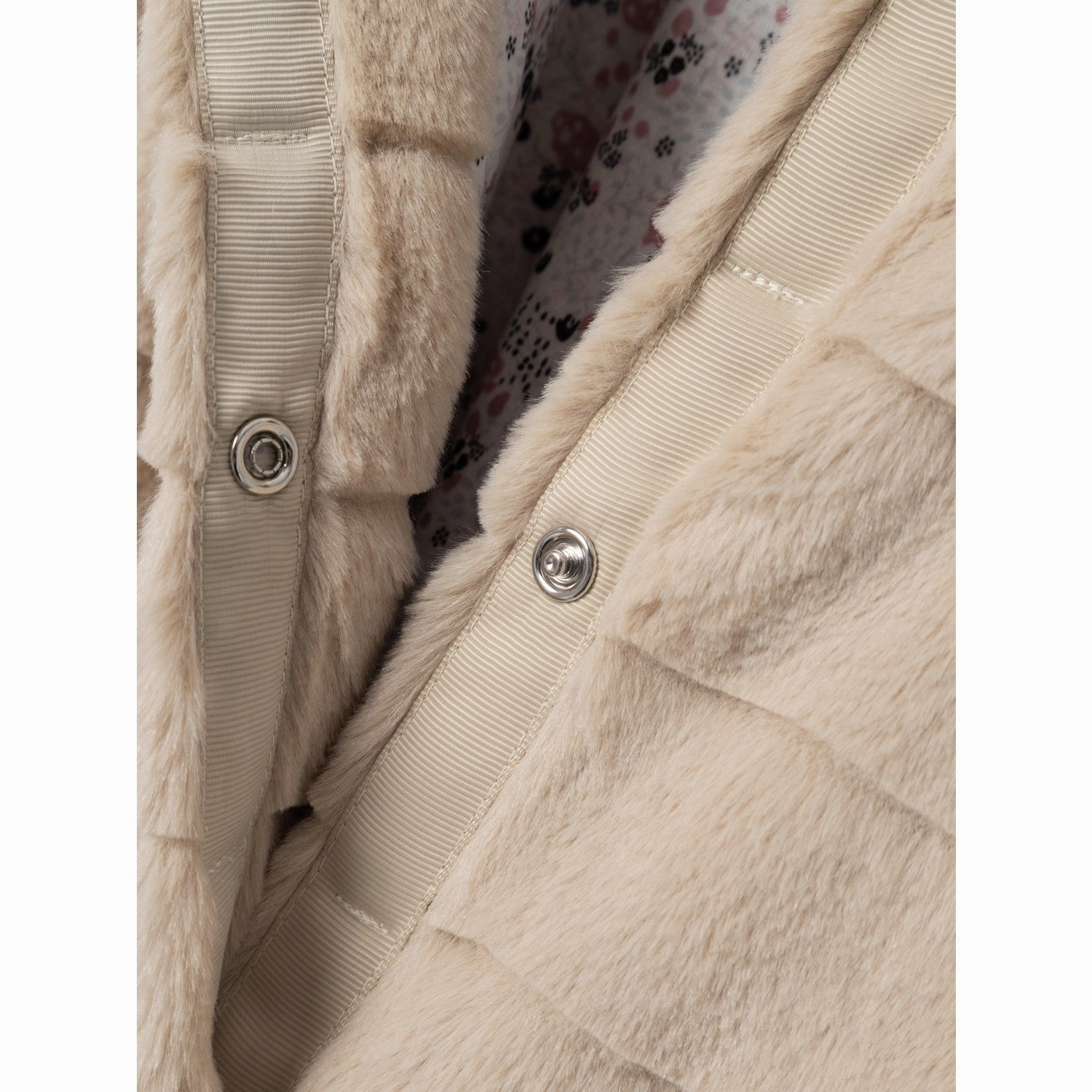 Sleek Outdoor Look Unisex Casual Fit Name It Moonbeam Mila Faux Fur Jacket