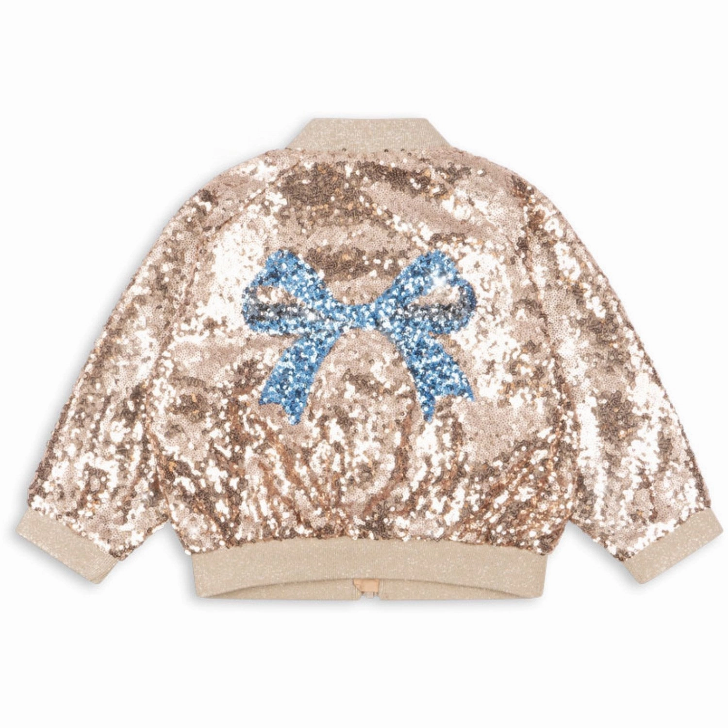 Konges Sl?jd Brazillian Sand Starla Sequin Jacket Adjustable Belt NoiseReduciting Fabric