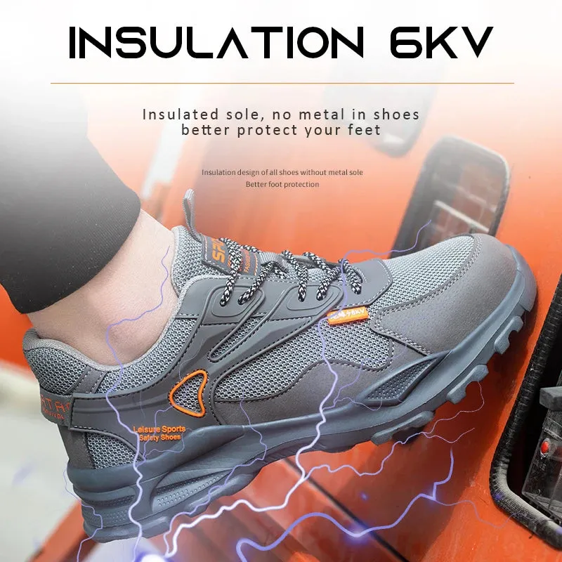 Insulation Shoes 6KV Plastic Toe Work Shoes Men Women Safety Shoes.