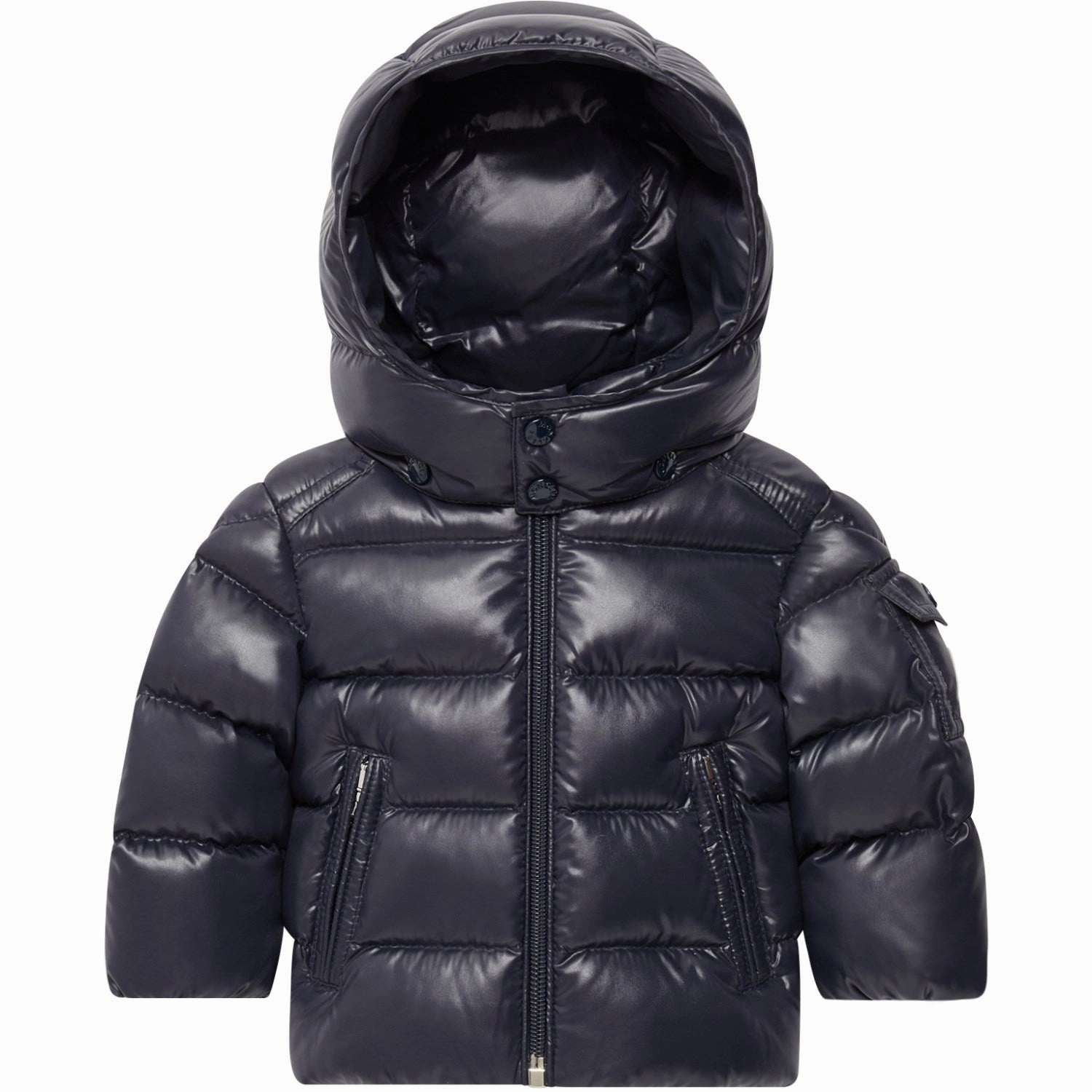 Moncler Navy Maya Jacket Weather Smart Look ModularLayering