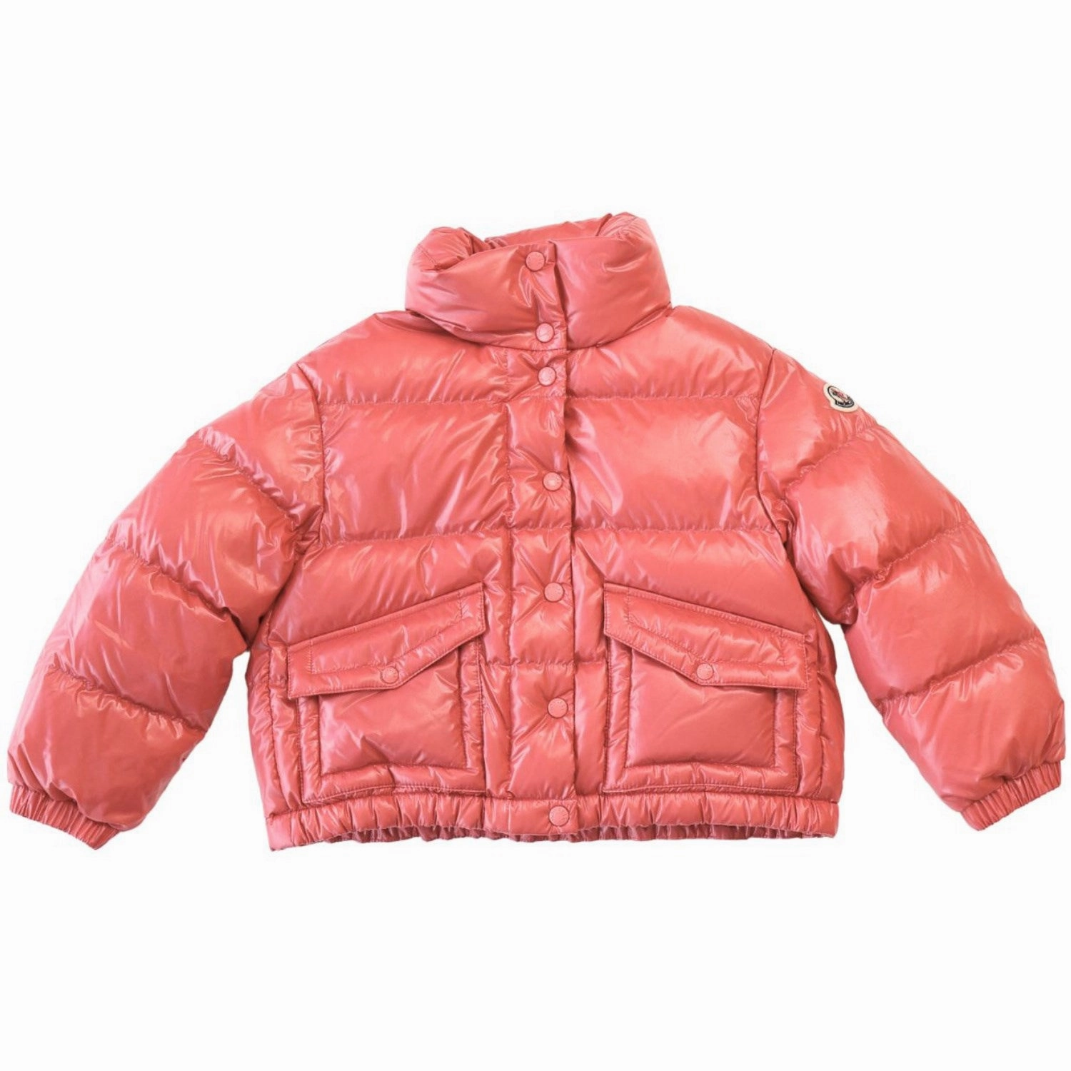 Moncler Bright Pink Puivert Jacket Hooded style windproof
