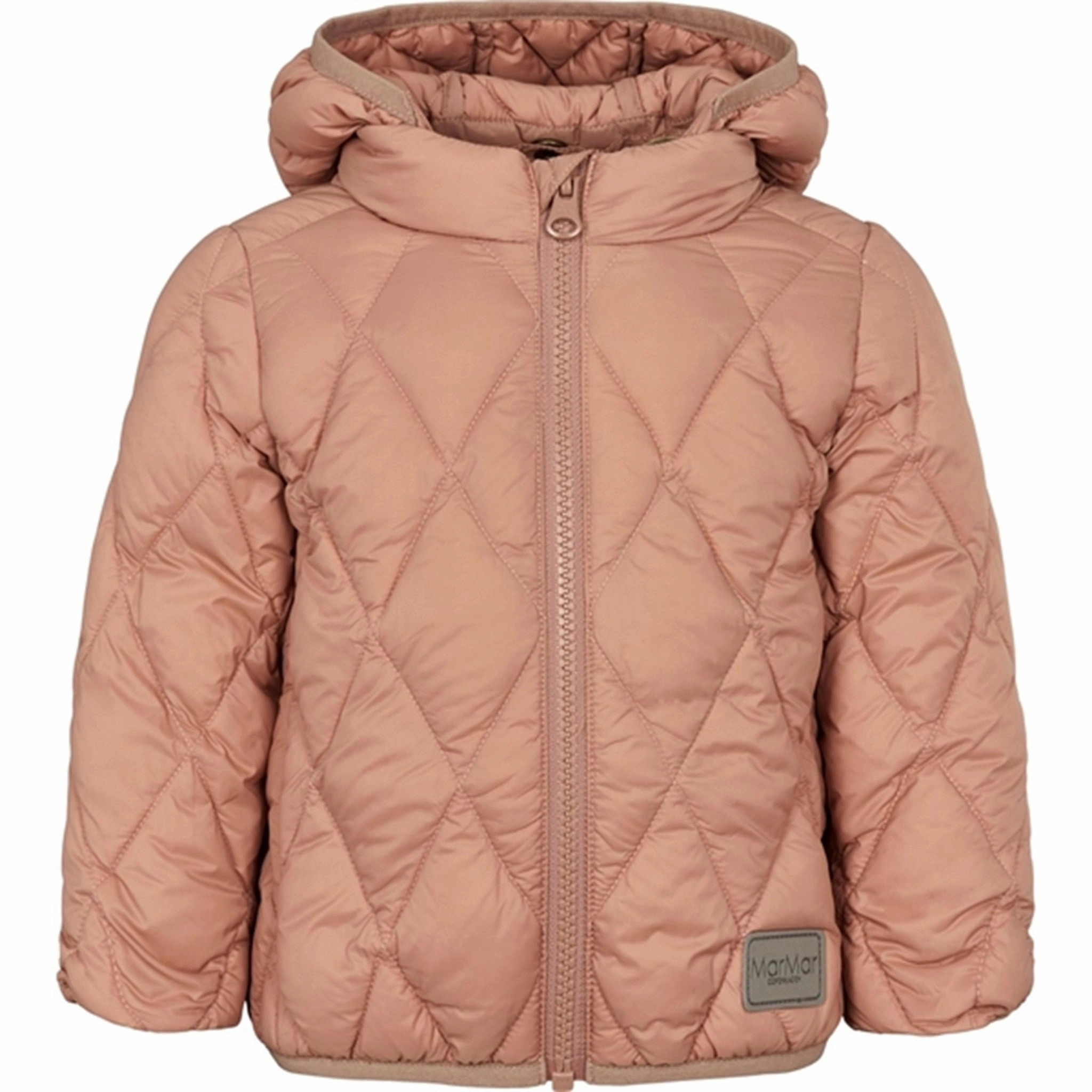 MarMar Owen Light Puffer Down Jacket Rose Brown Anti Static Interior
