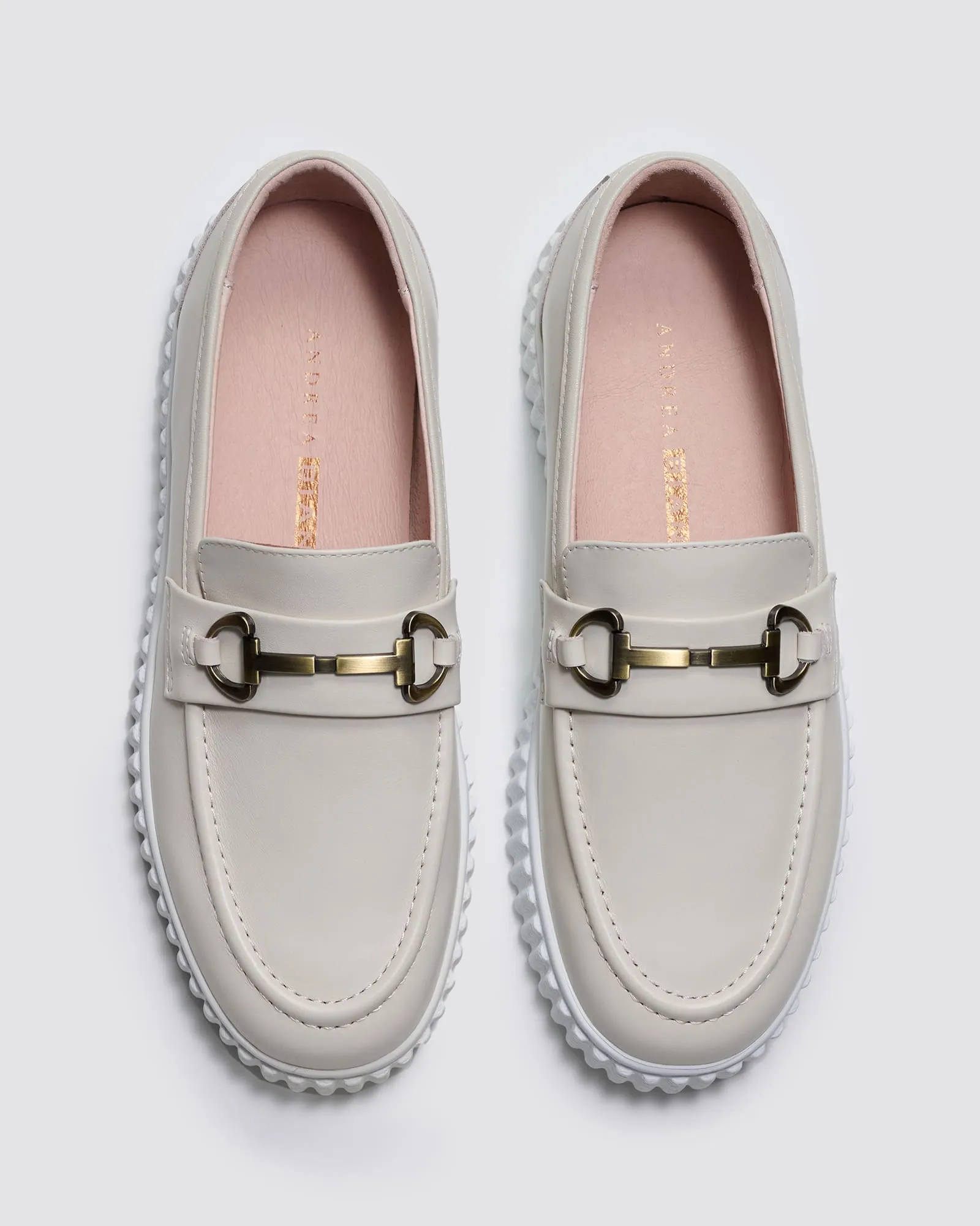 IQUE LOAFERS ALMOND LEATHER