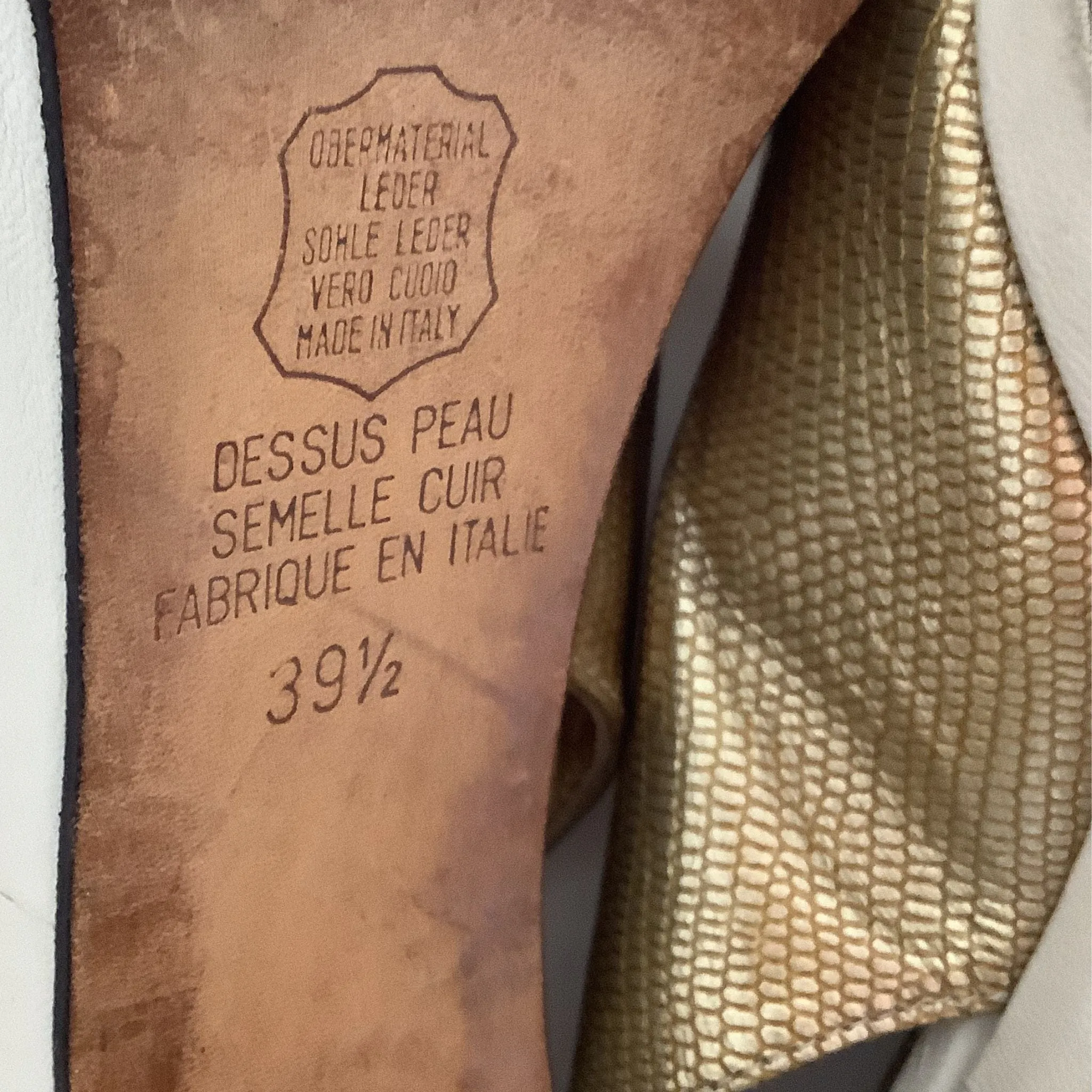 Italian 1980s Slingbacks