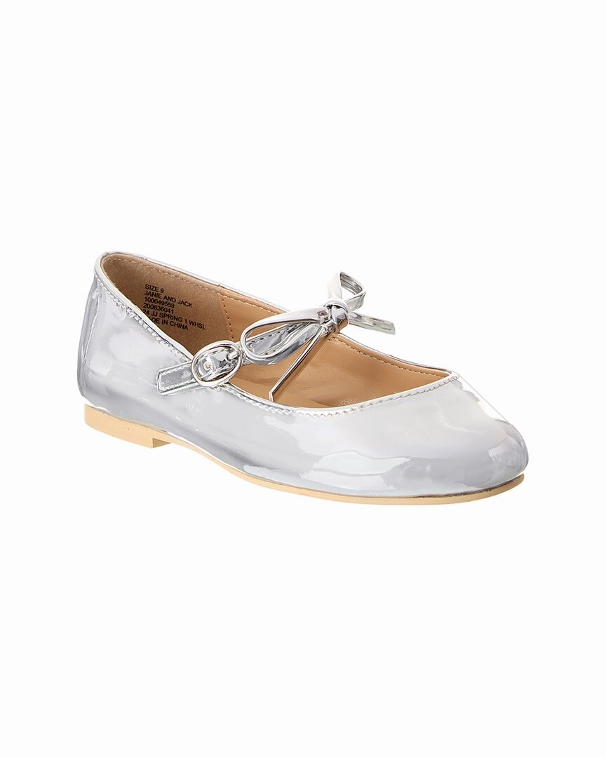 Breathable Collar Padding Janie and Jack Mirror Ballet Flat