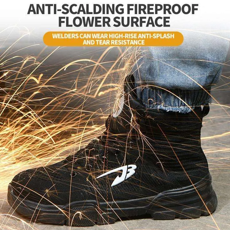 JB Ericrest High Top Safety Steel Toe Shoes