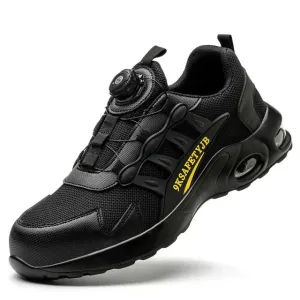JB Fly Weaving 600 Quick Lace Steel Toe Shoes