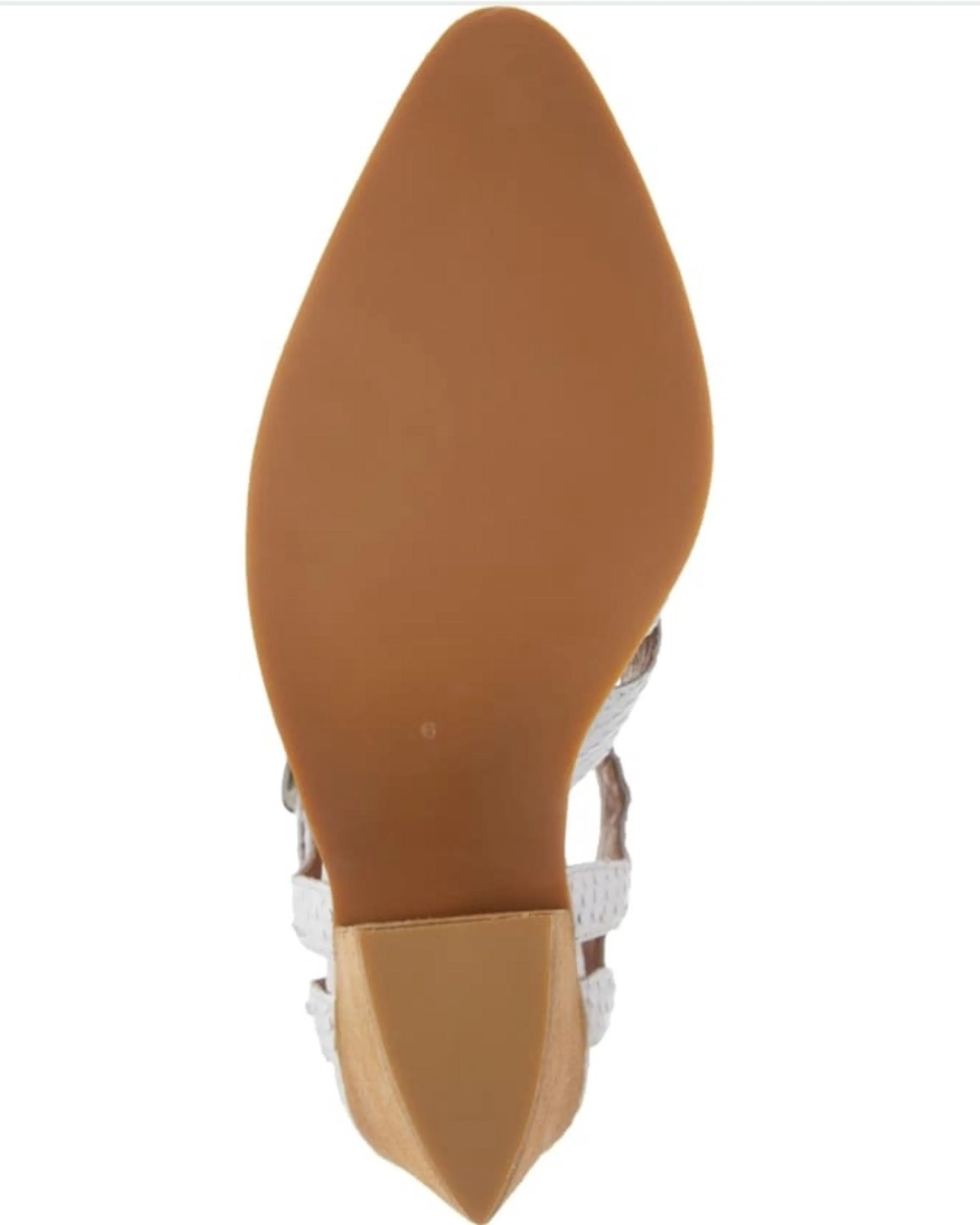 Jeffrey Campbell Leather White Angora Matte Sandals