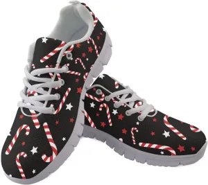 Jeiento Christmas Shoes for Women Running Sneaker Lightweight Walking Jogging Sports Shoes