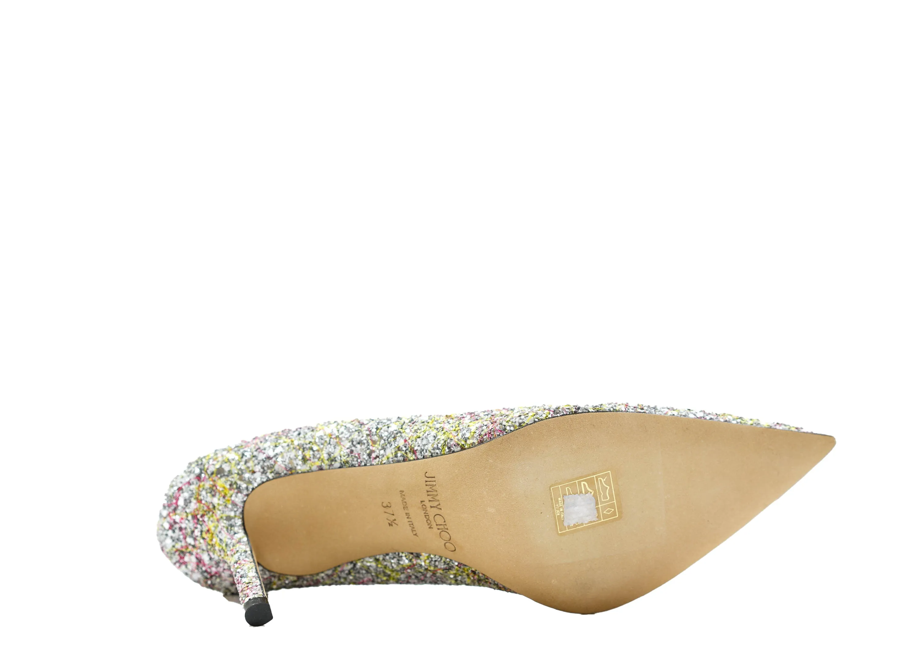 Jimmy Choo Women's Multi Colour Glitter Shoes Love 85 40% OFF