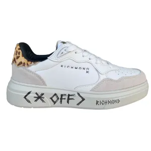 John Richmond scarpa sneaker da donna 22309/CP C avorio shoe maintenance