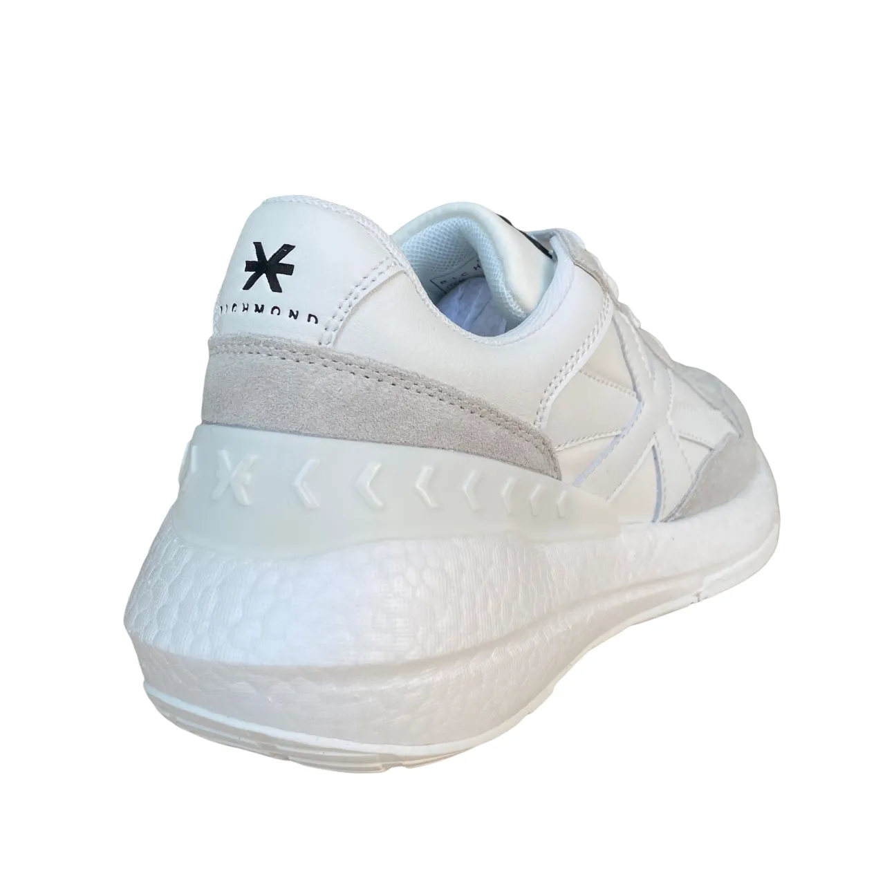 weight - lifting running shoes John Richmond scarpa sneakers da donna Suede 22328/CP A bianco