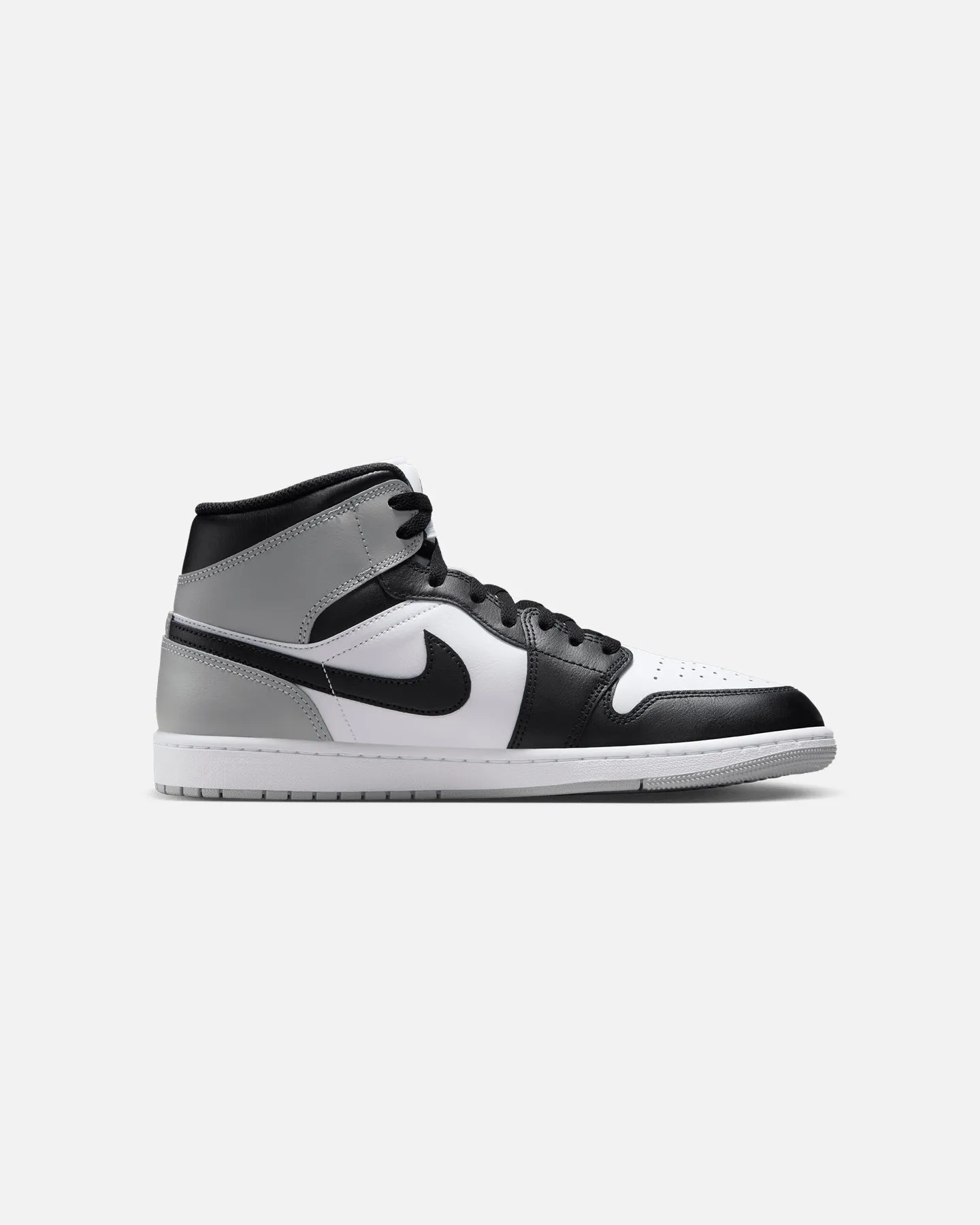 Soft-touch design All-around ease Jordan Air Jordan 1 Mid "Baron" White/Black/Smoke Grey